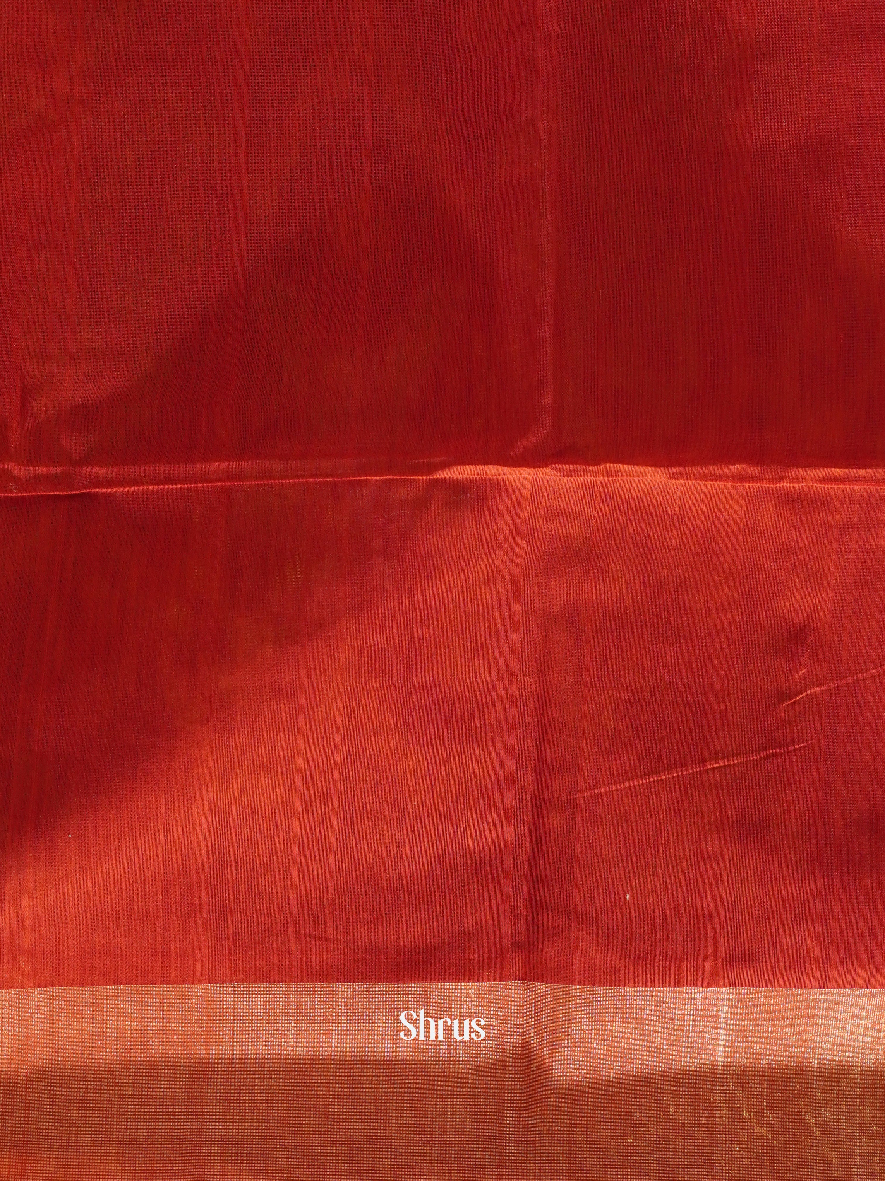 Black & Red - Pochampally sico Saree - Shop on ShrusEternity.com