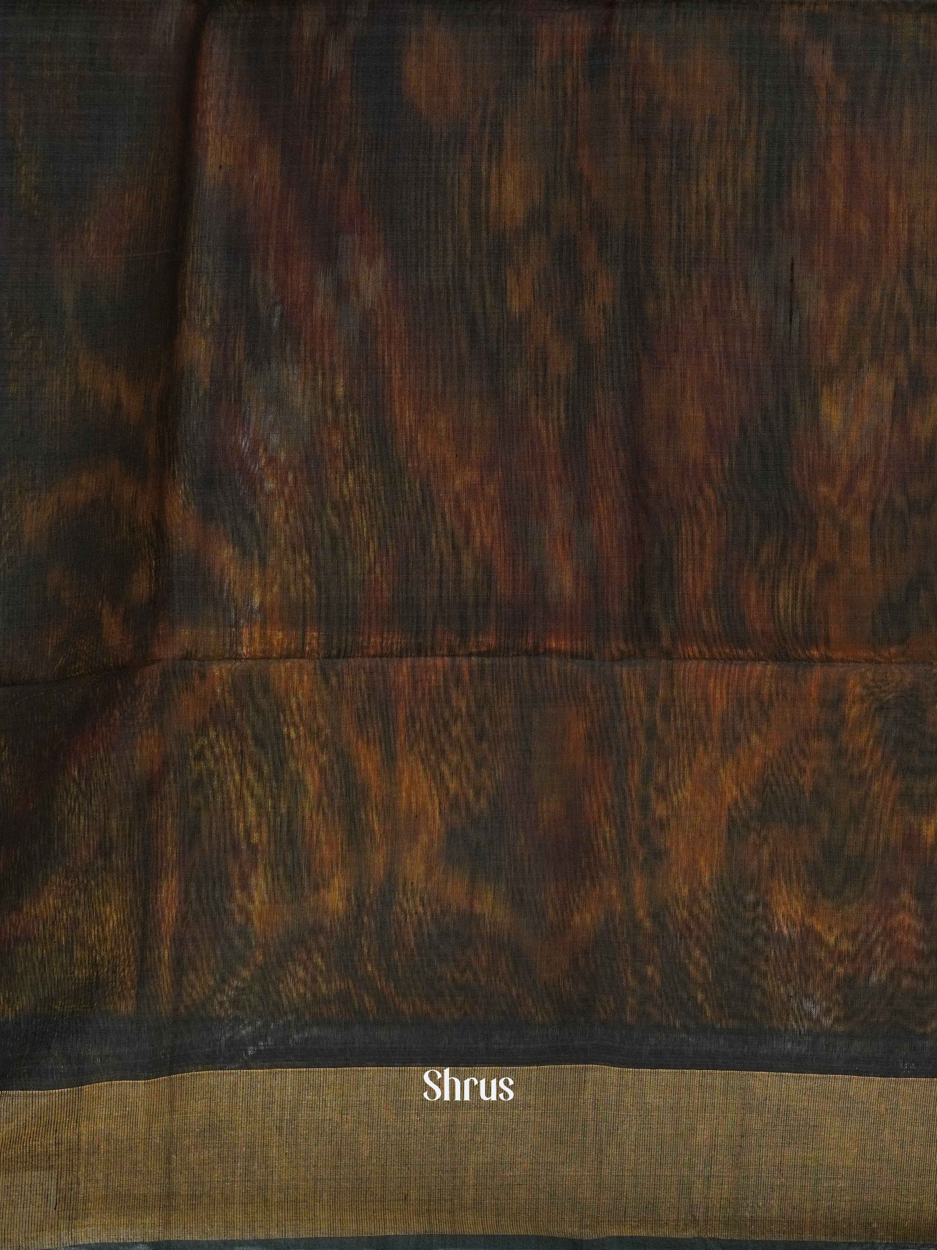 Orange & Green - Pochampally sico Saree - Shop on ShrusEternity.com