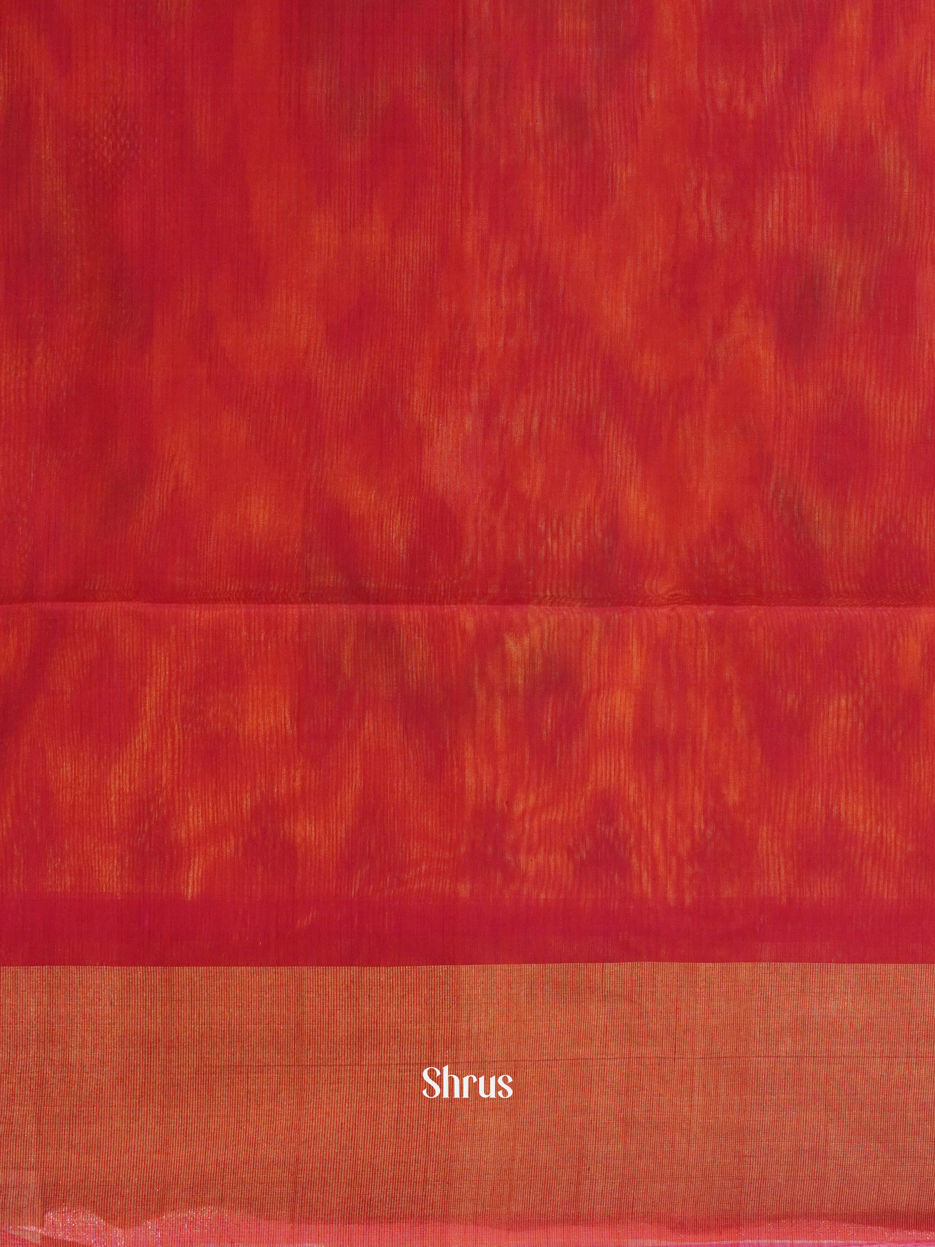 Lemon Yellow & Red - Pochampally sico Saree - Shop on ShrusEternity.com