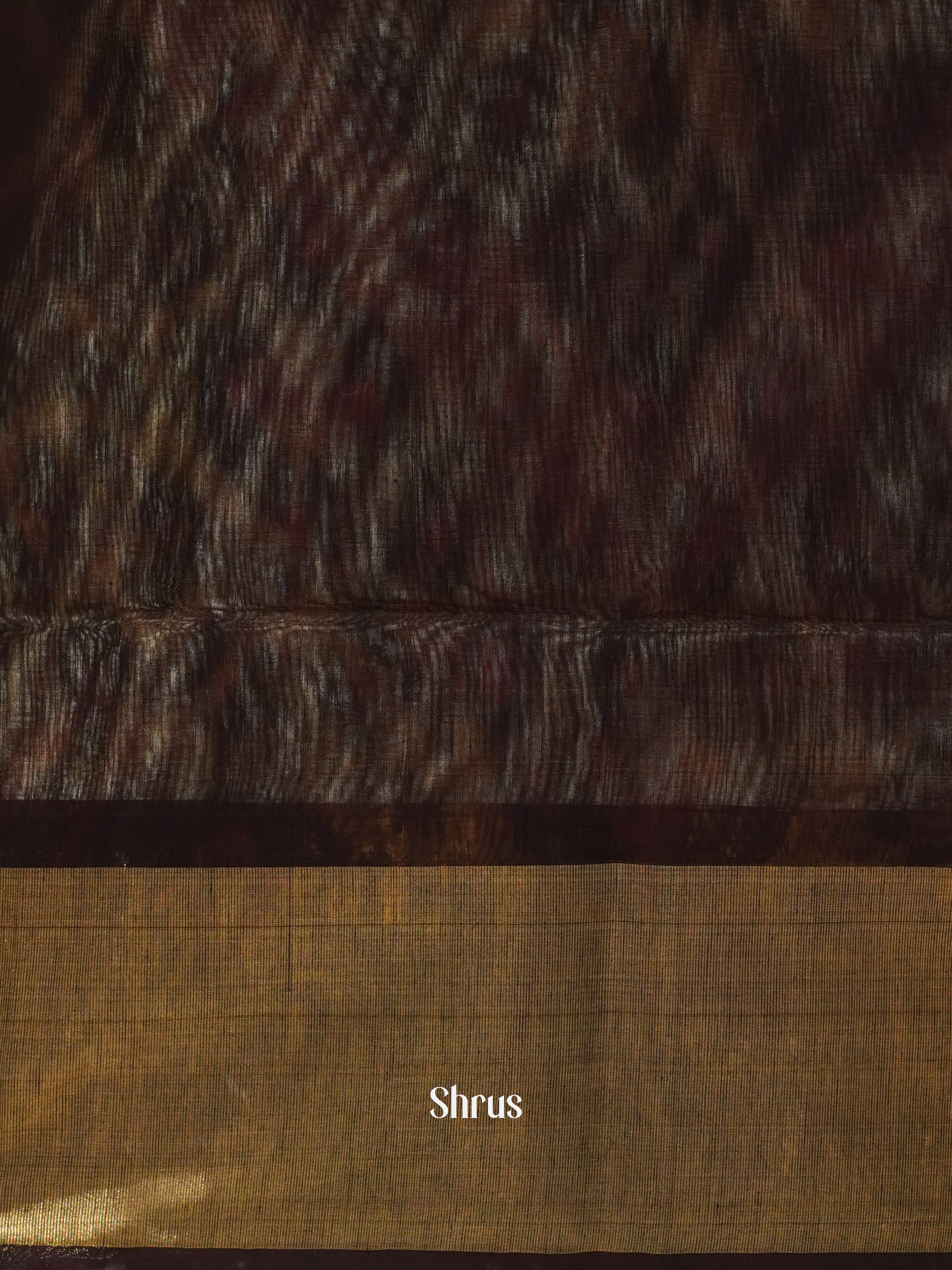 Cream & Black - Pochampally sico Saree - Shop on ShrusEternity.com