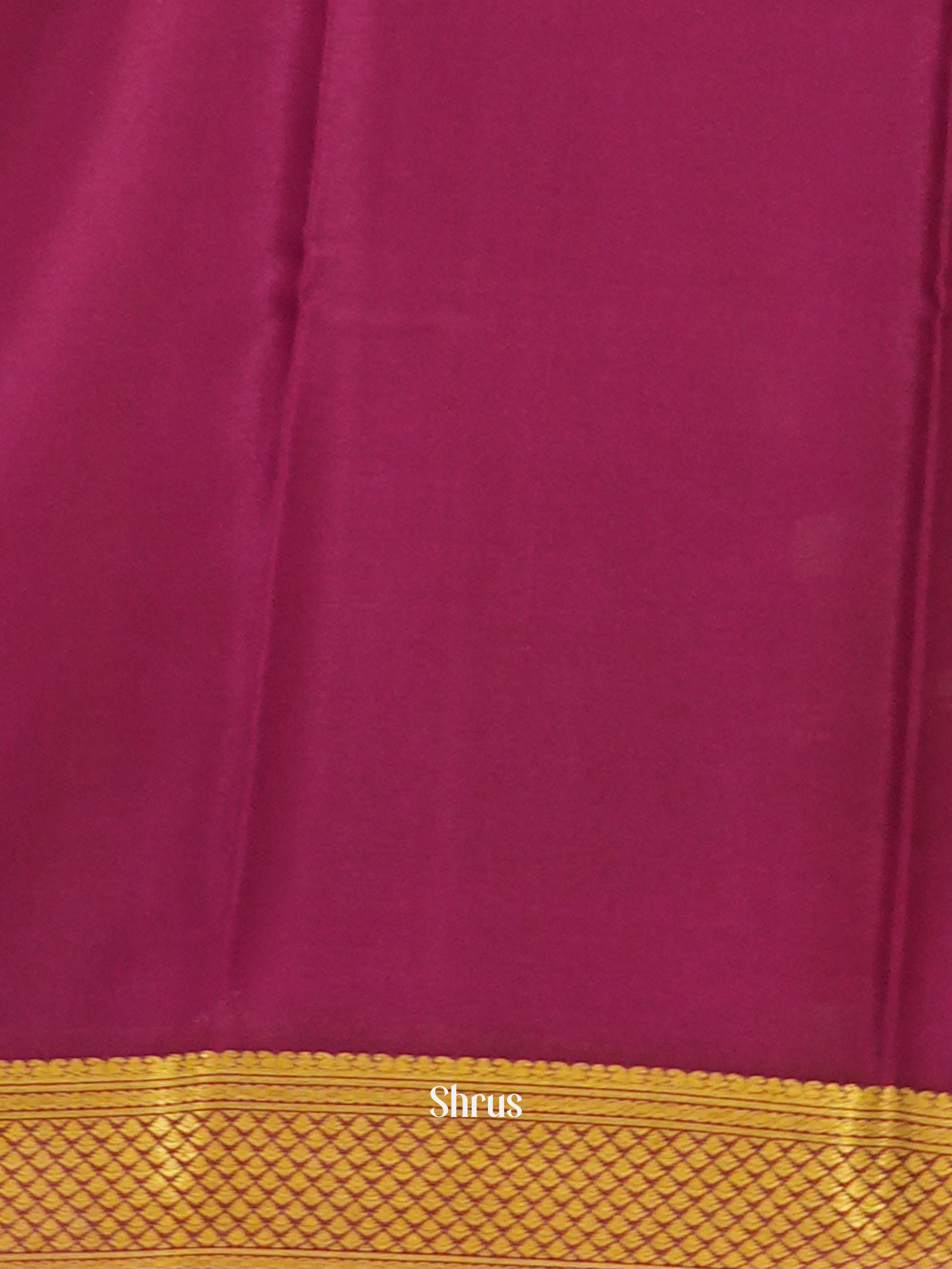 Green & Purple -Mysore Silk - Shop on ShrusEternity.com
