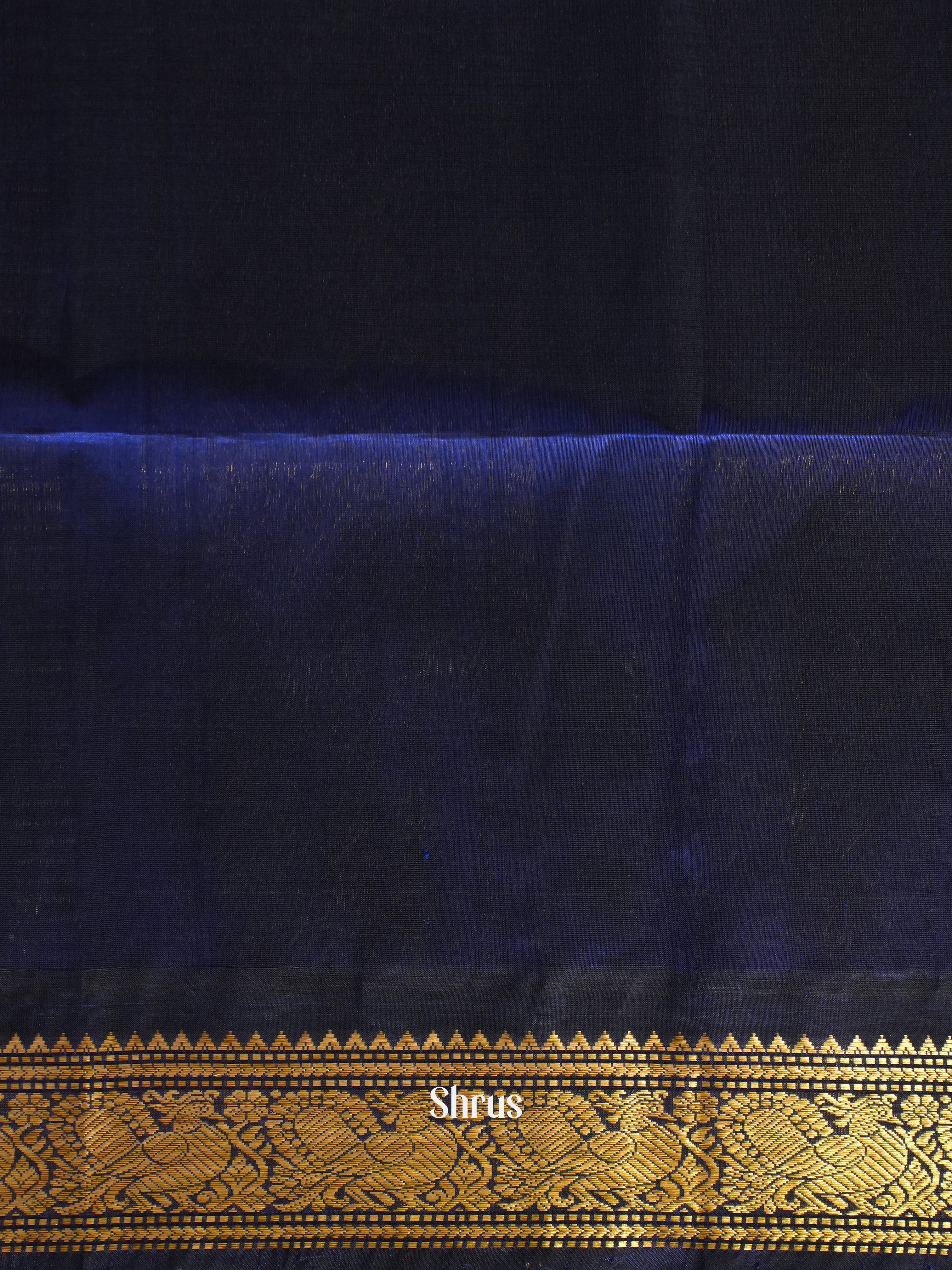 Green & Blue - Silk Cotton Saree - Shop on ShrusEternity.com