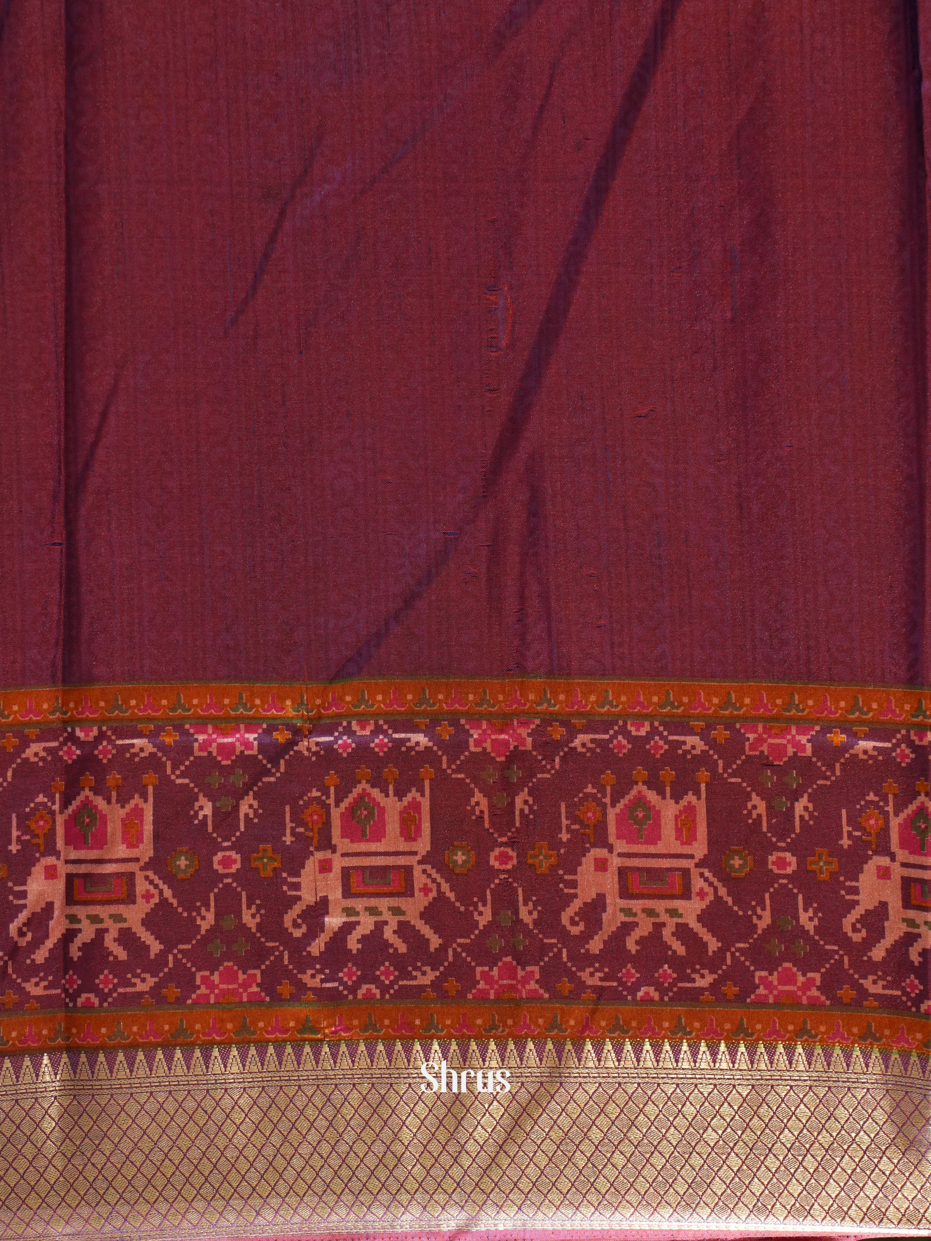 Pink & Purple - Semi Patola - Shop on ShrusEternity.com