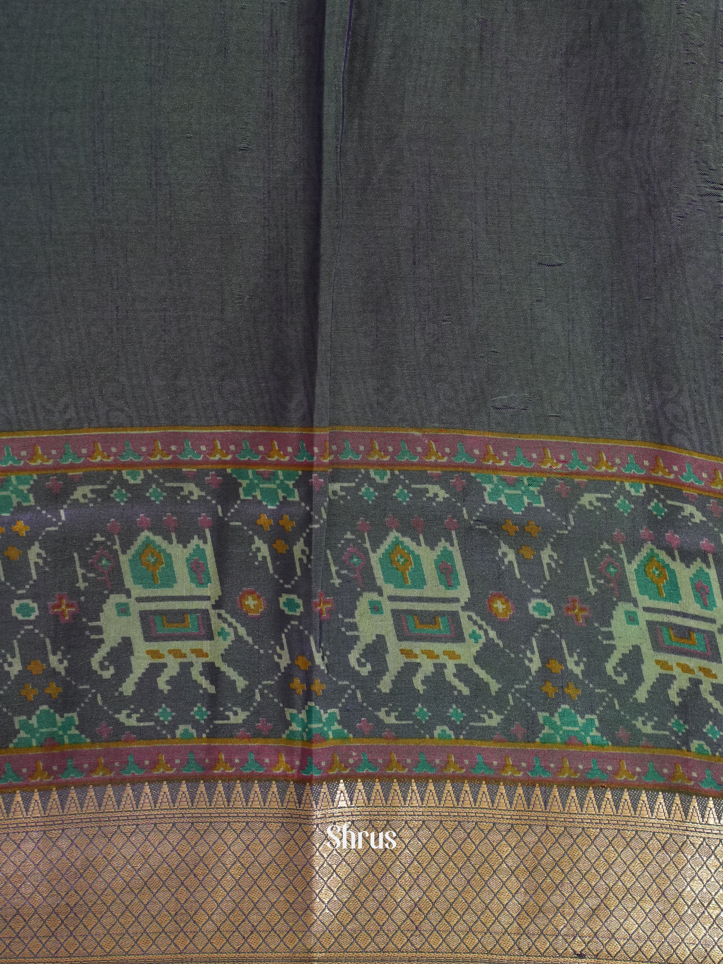 Teal & Purple - Semi Patola - Shop on ShrusEternity.com