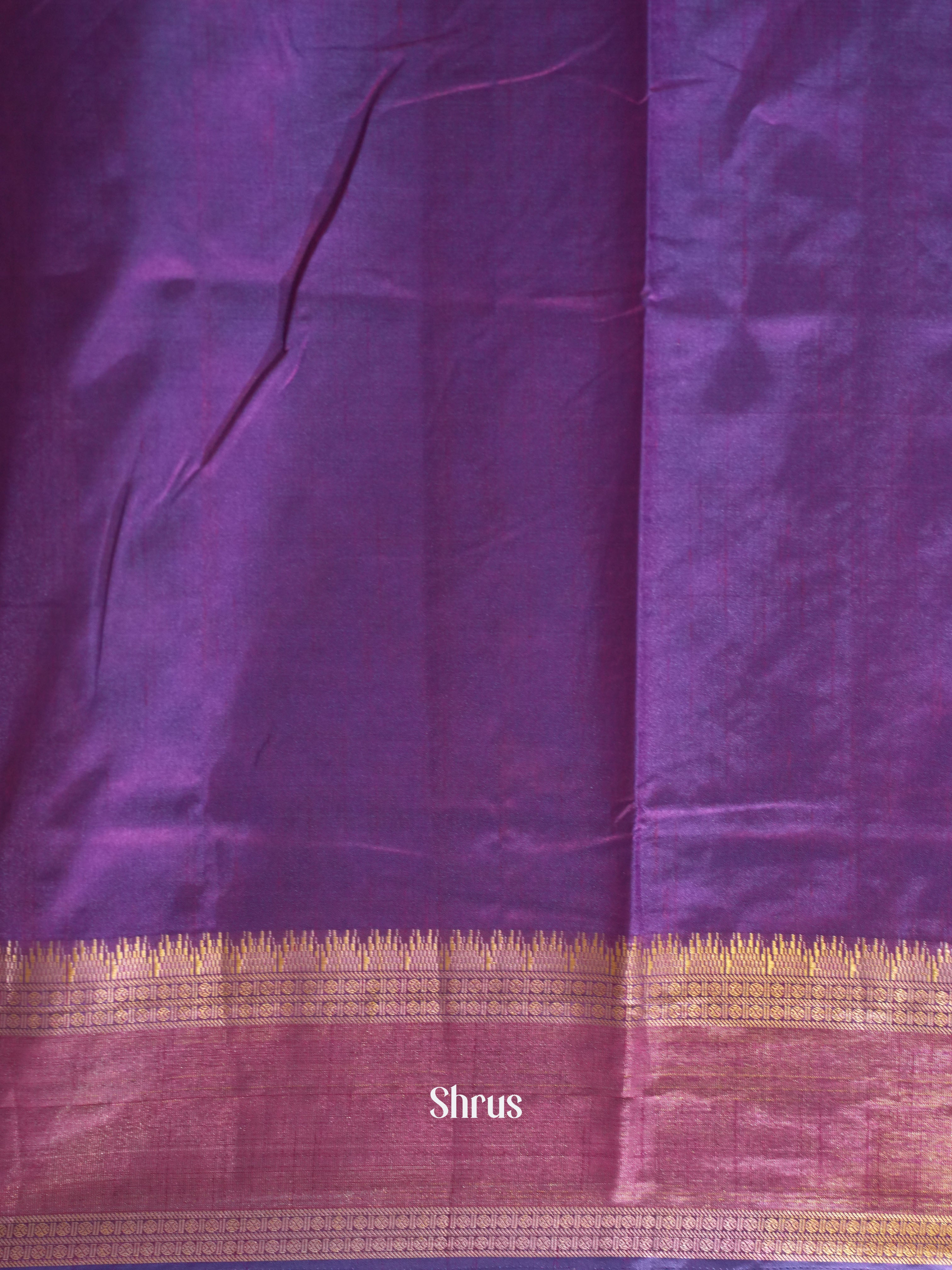 Blue & Purple - Semi Patola - Shop on ShrusEternity.com