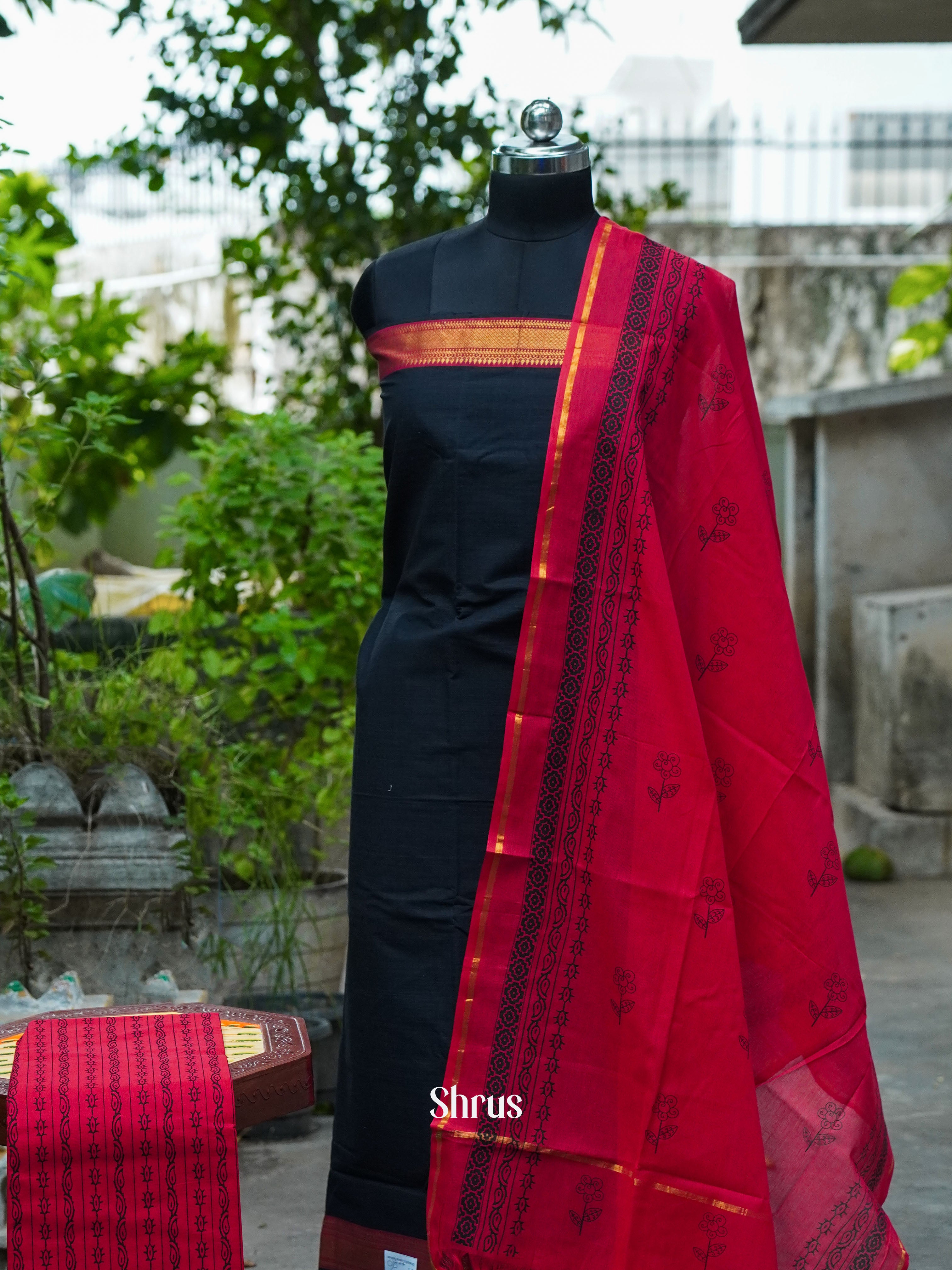 CFS24139- Cotton salwar - Shop on ShrusEternity.com