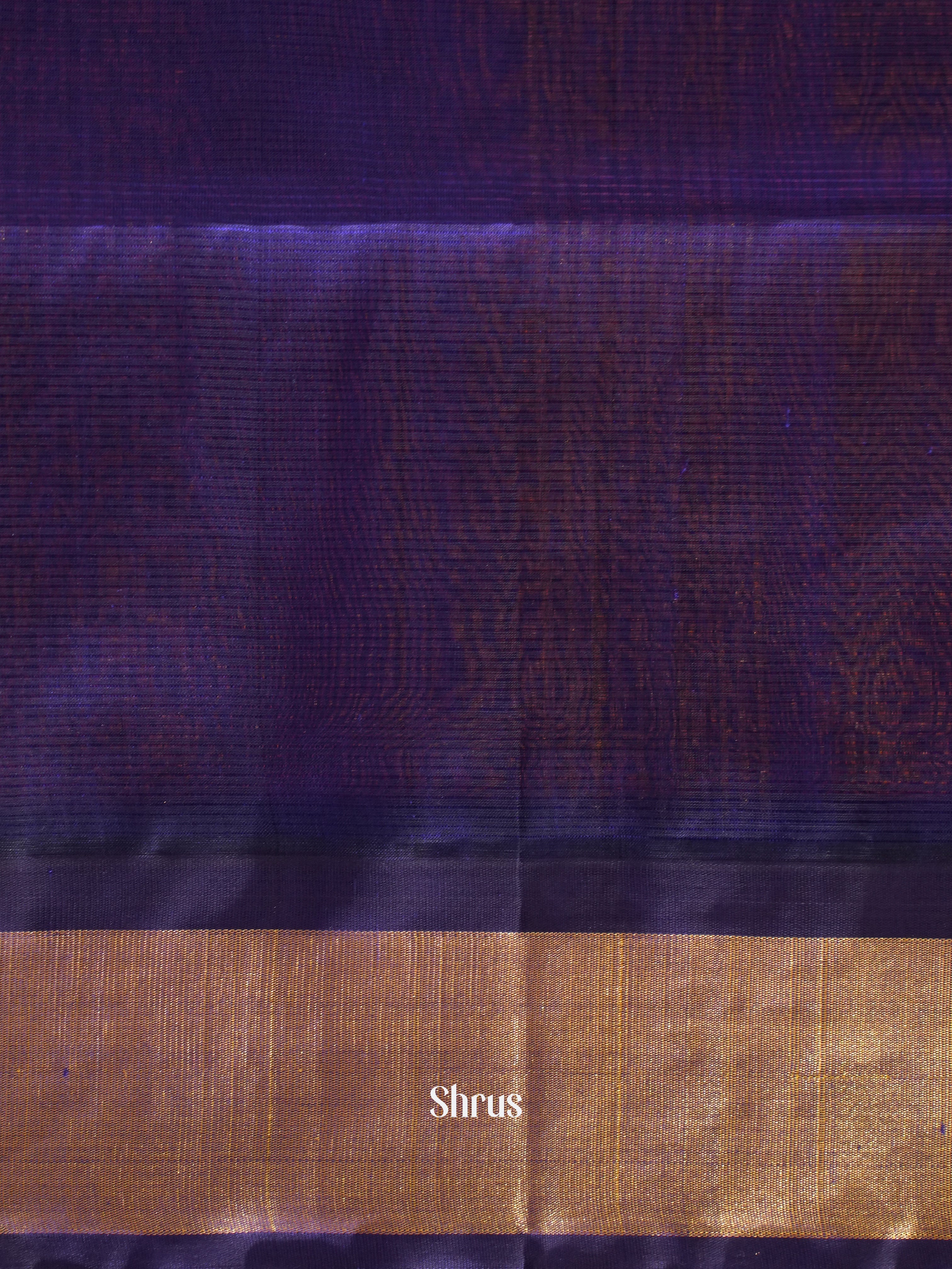 Yellow & Blue - Silk Cotton Saree - Shop on ShrusEternity.com