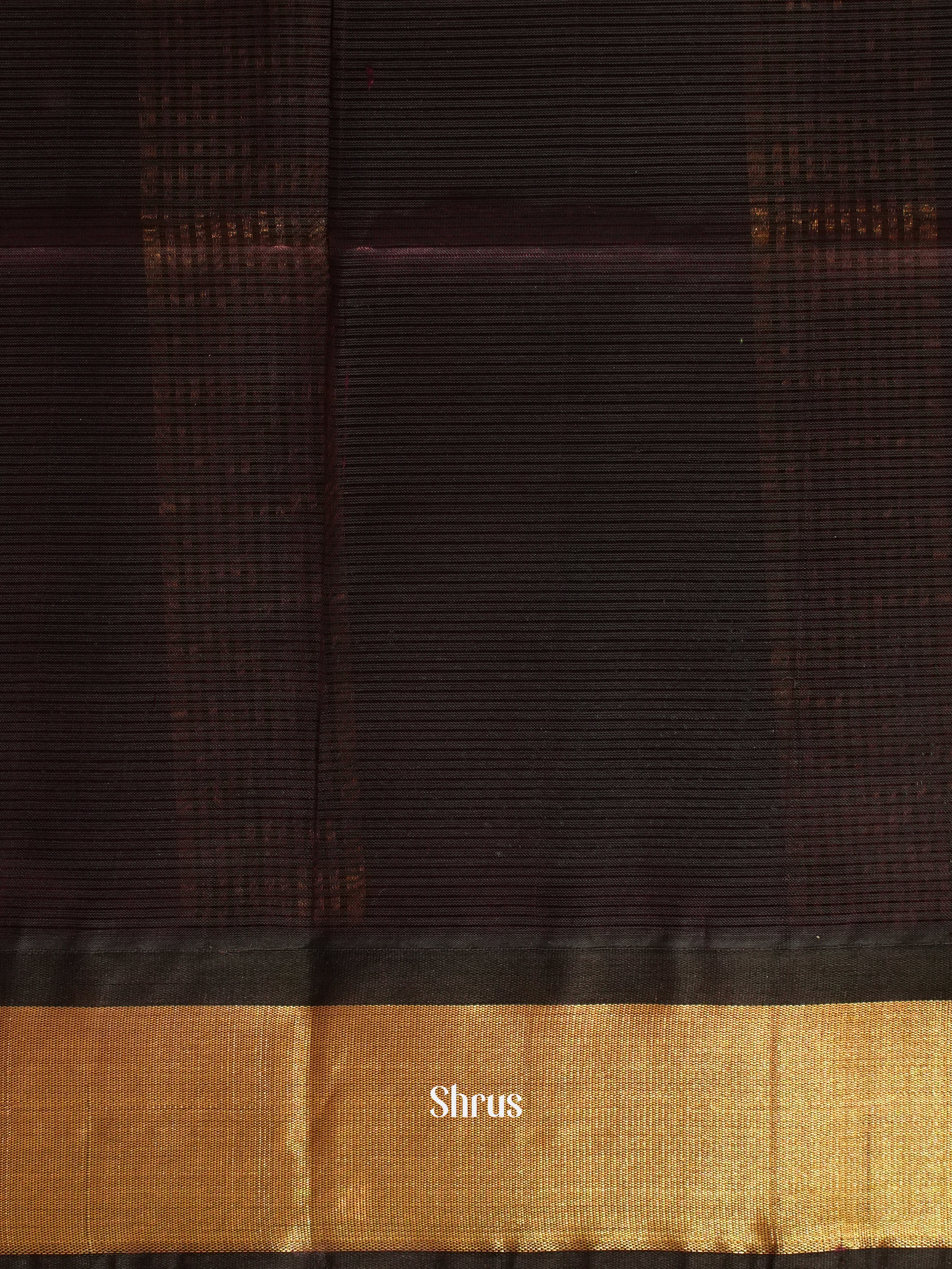 Blue & Purple - Silk Cotton Saree - Shop on ShrusEternity.com
