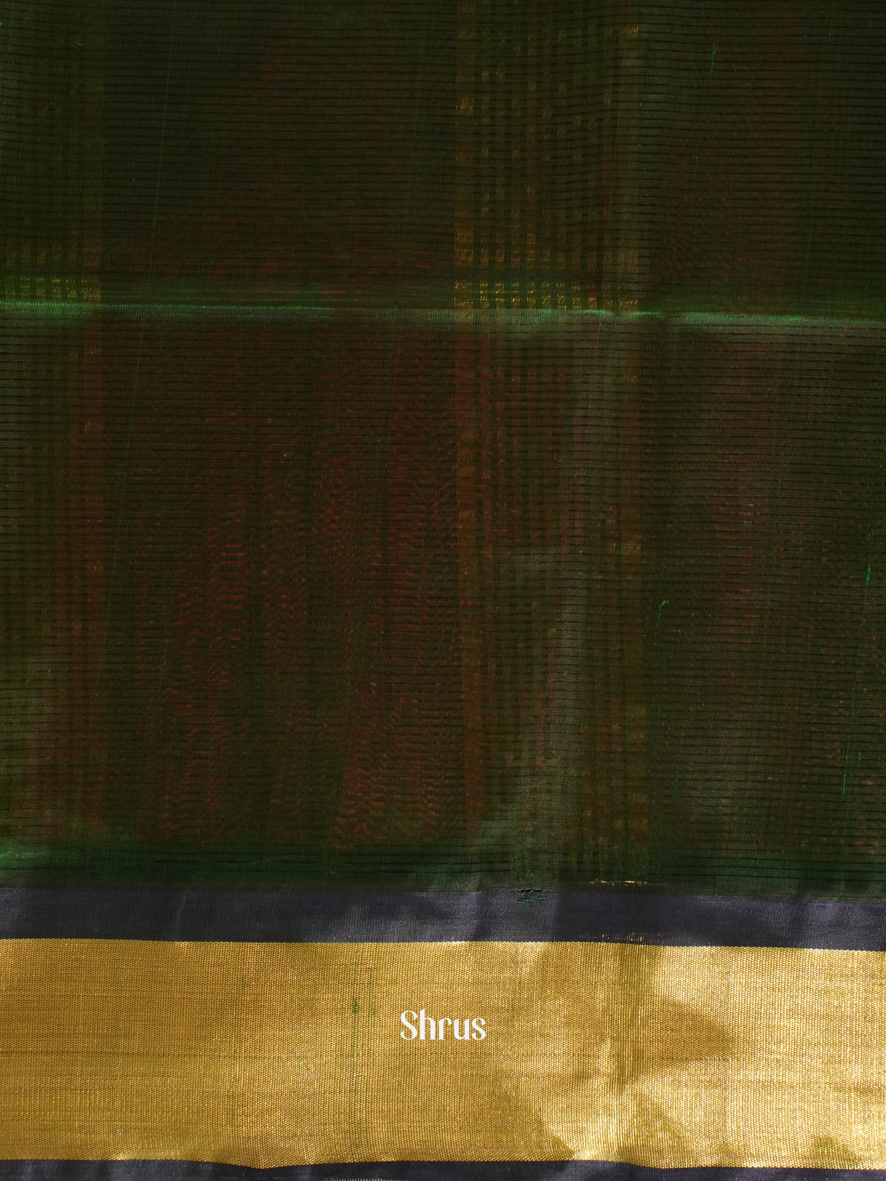 Pink & Green - Silk Cotton Saree - Shop on ShrusEternity.com