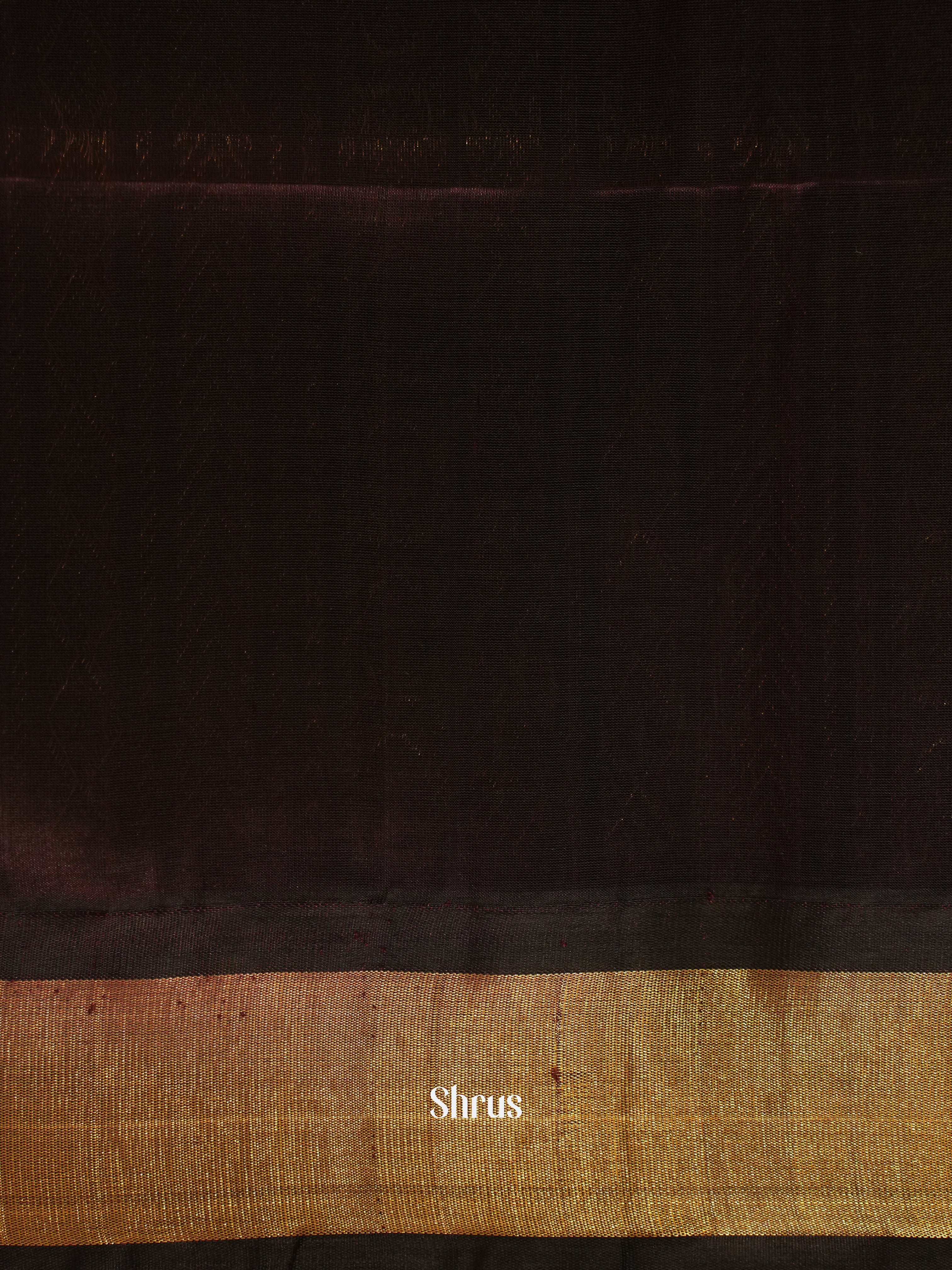 Green & Brown - Silk Cotton Saree - Shop on ShrusEternity.com