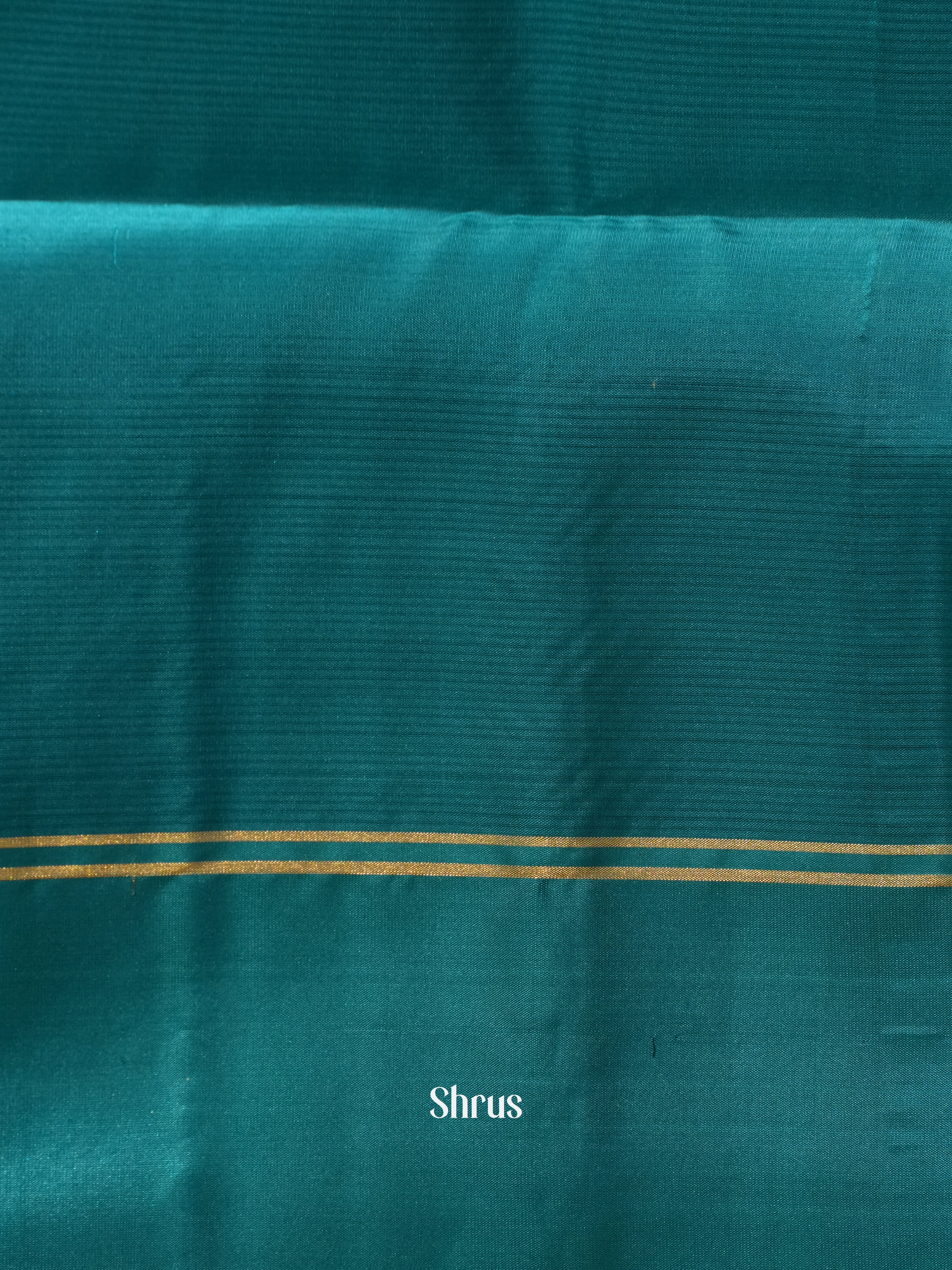 Yellow & Blue - Soft Silk Saree - Shop on ShrusEternity.com