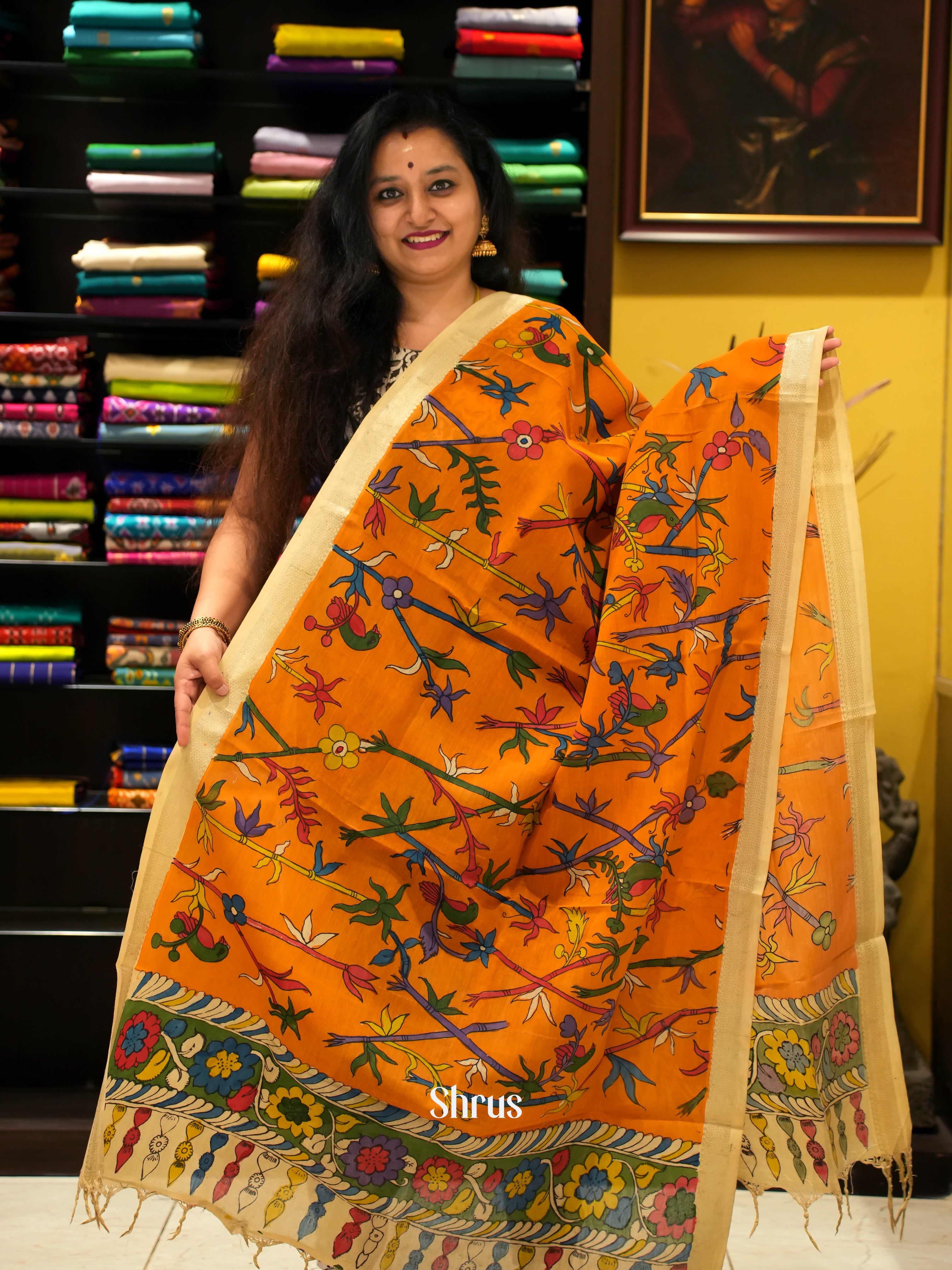 Orange - Penkalamkari - Shop on ShrusEternity.com