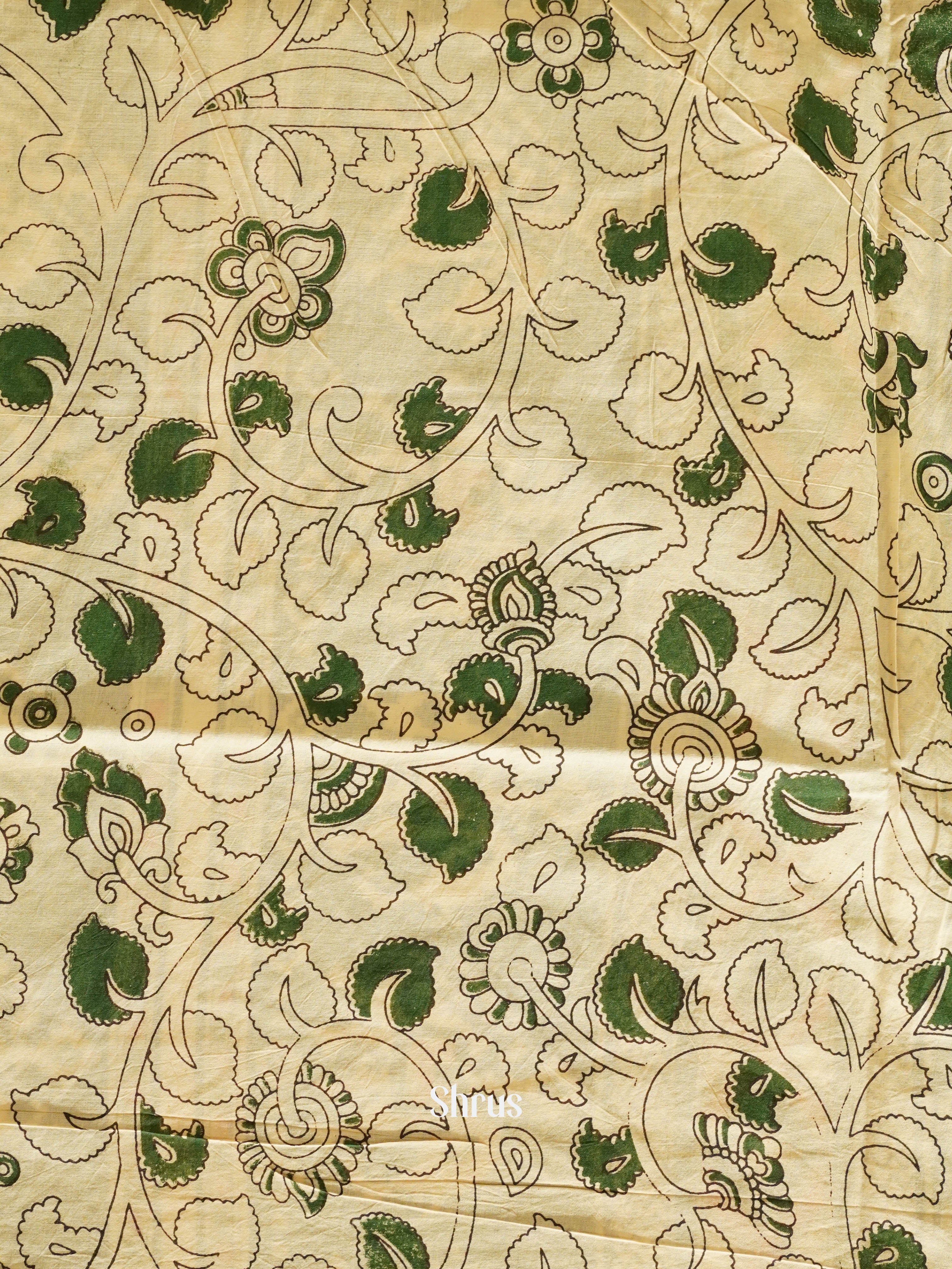 Brown & Black - kalamkari-cotton - Shop on ShrusEternity.com