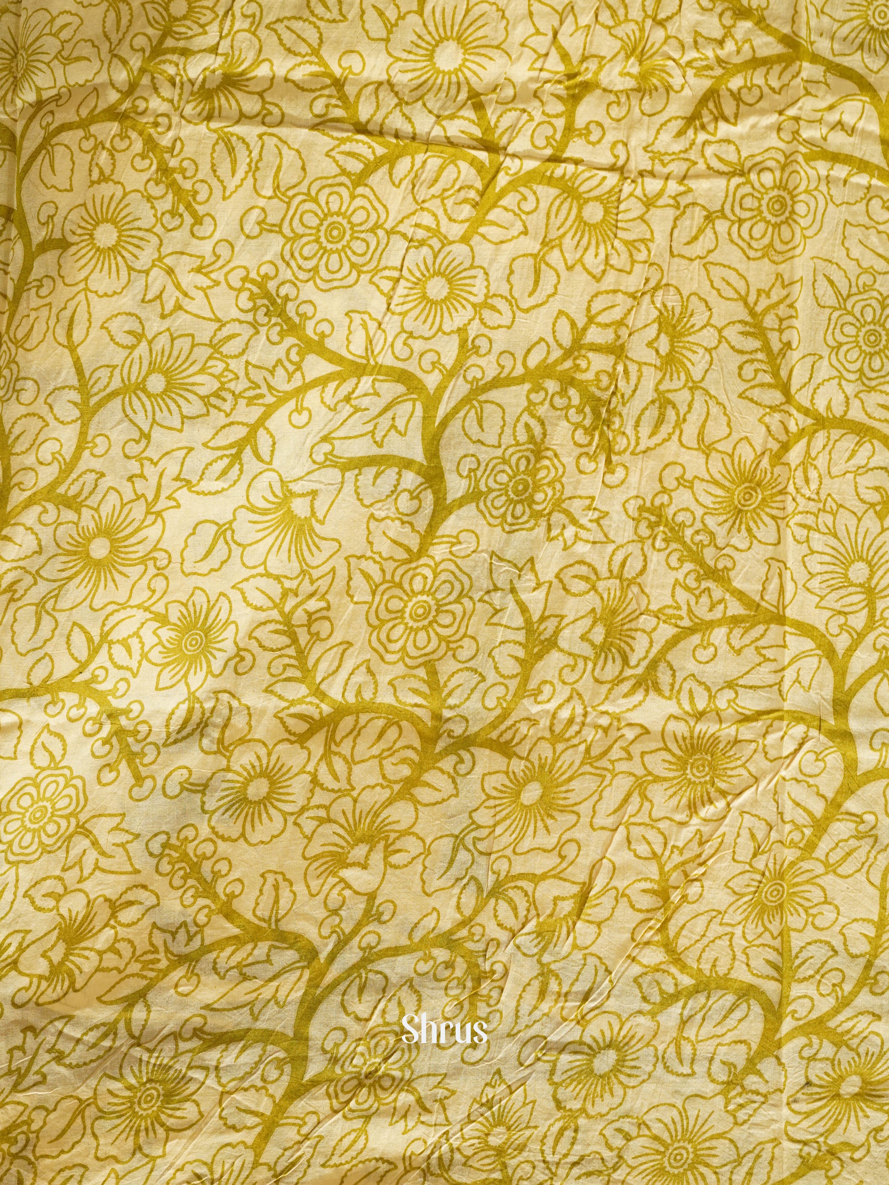 Brown & Green - kalamkari-cotton - Shop on ShrusEternity.com