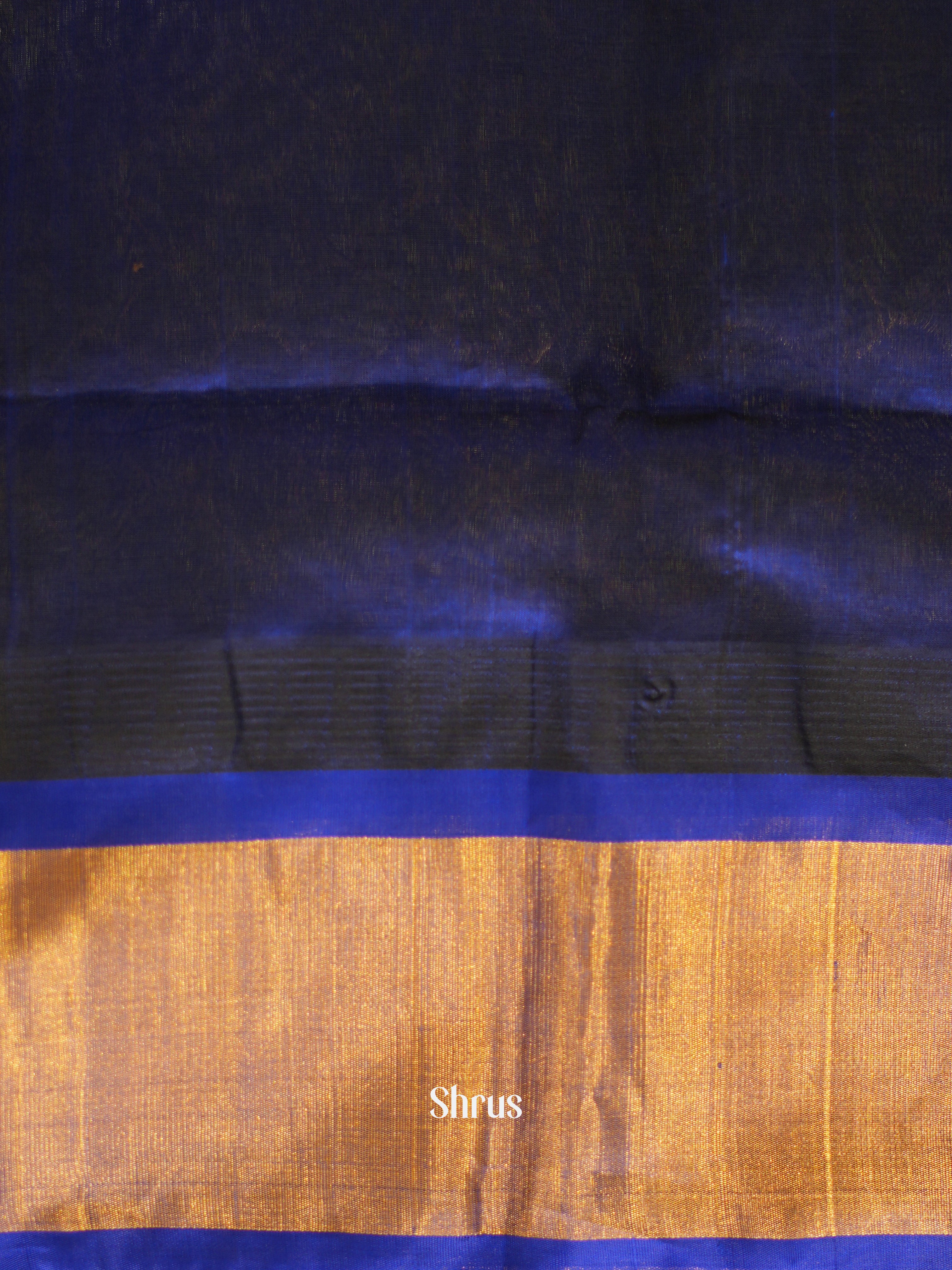 Green & Blue - Silk Cotton Saree - Shop on ShrusEternity.com