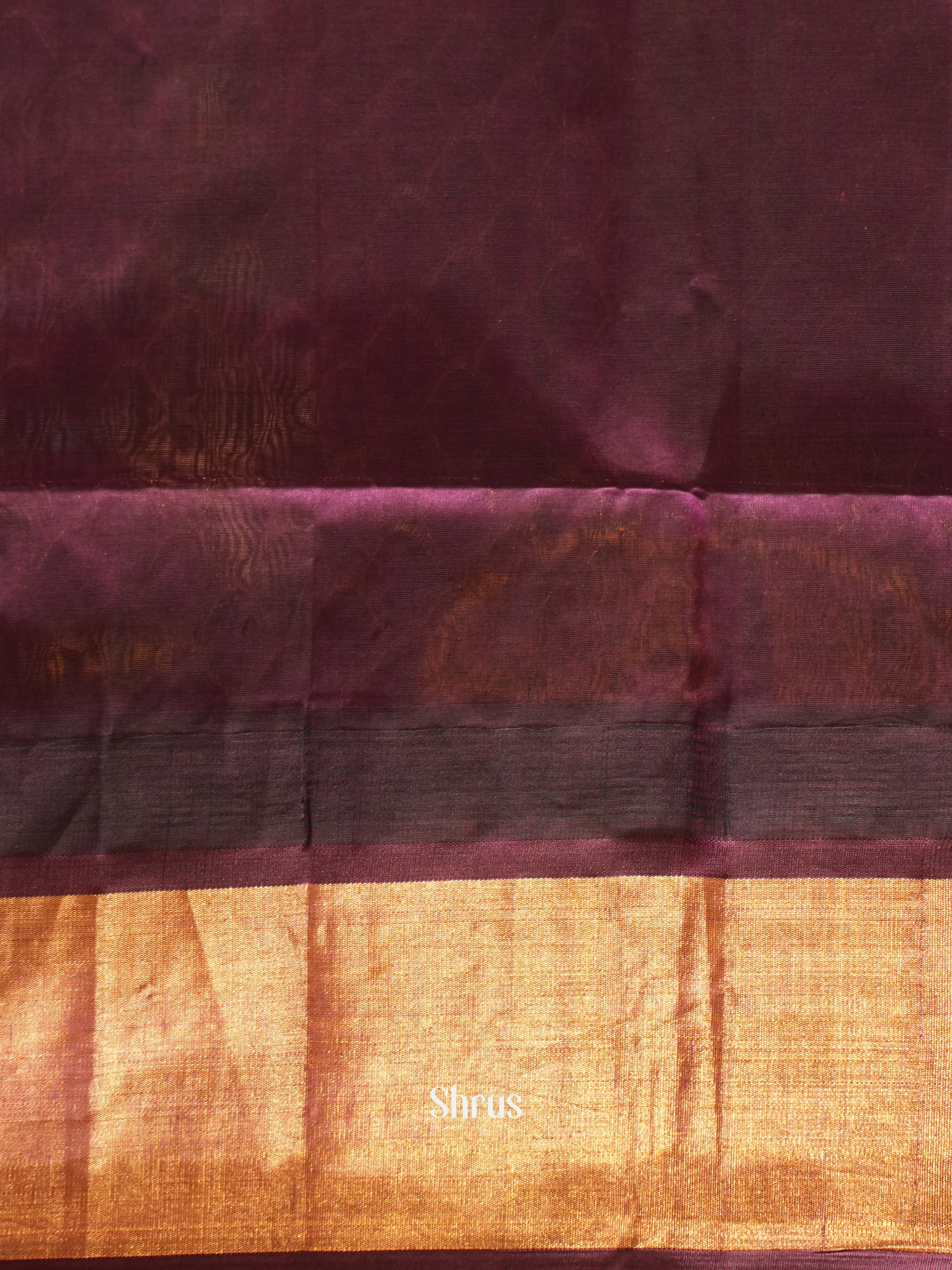 Purple & Violet - Silk Cotton Saree - Shop on ShrusEternity.com