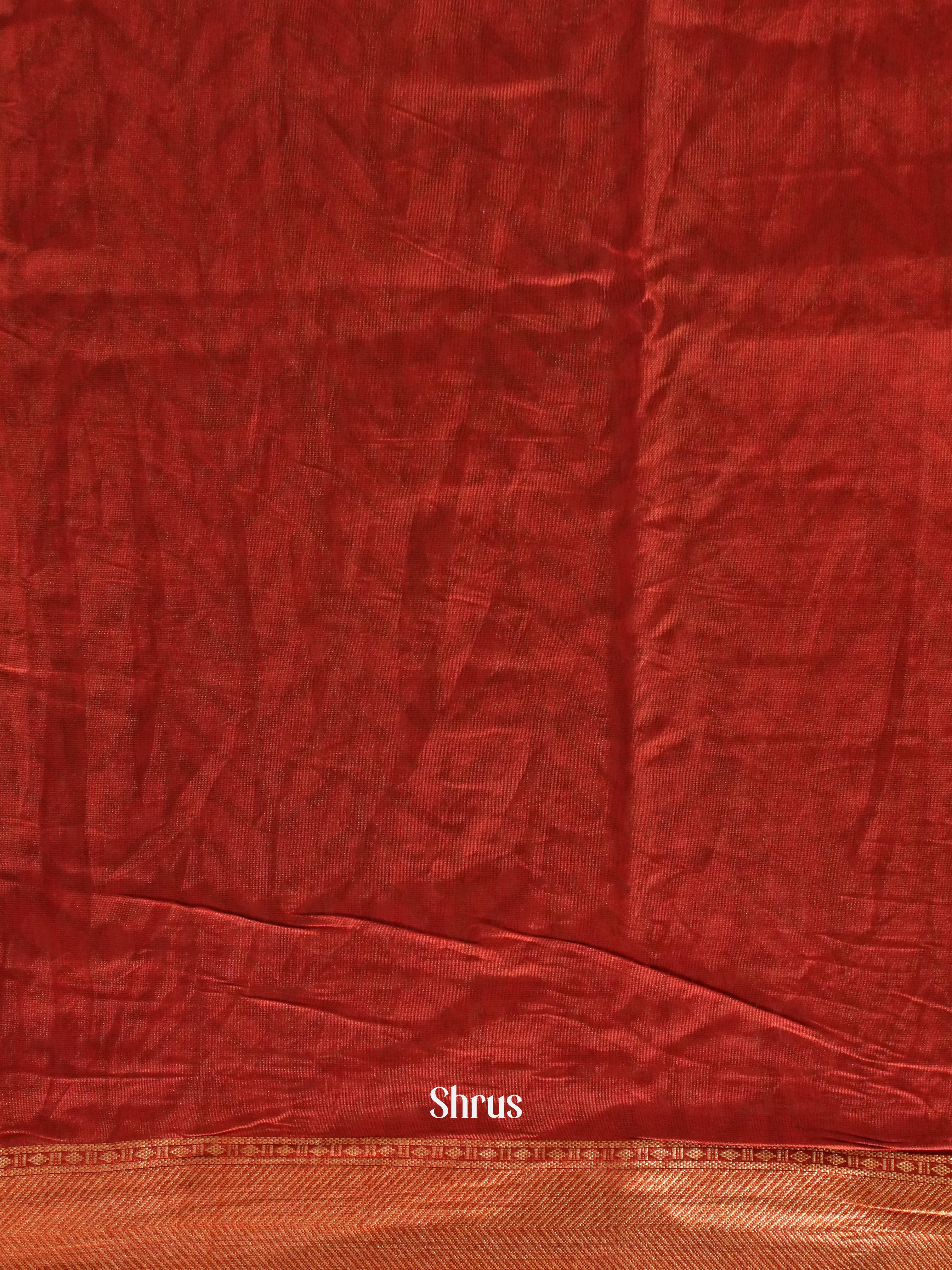 Black & Red - Art Modal Saree - Shop on ShrusEternity.com