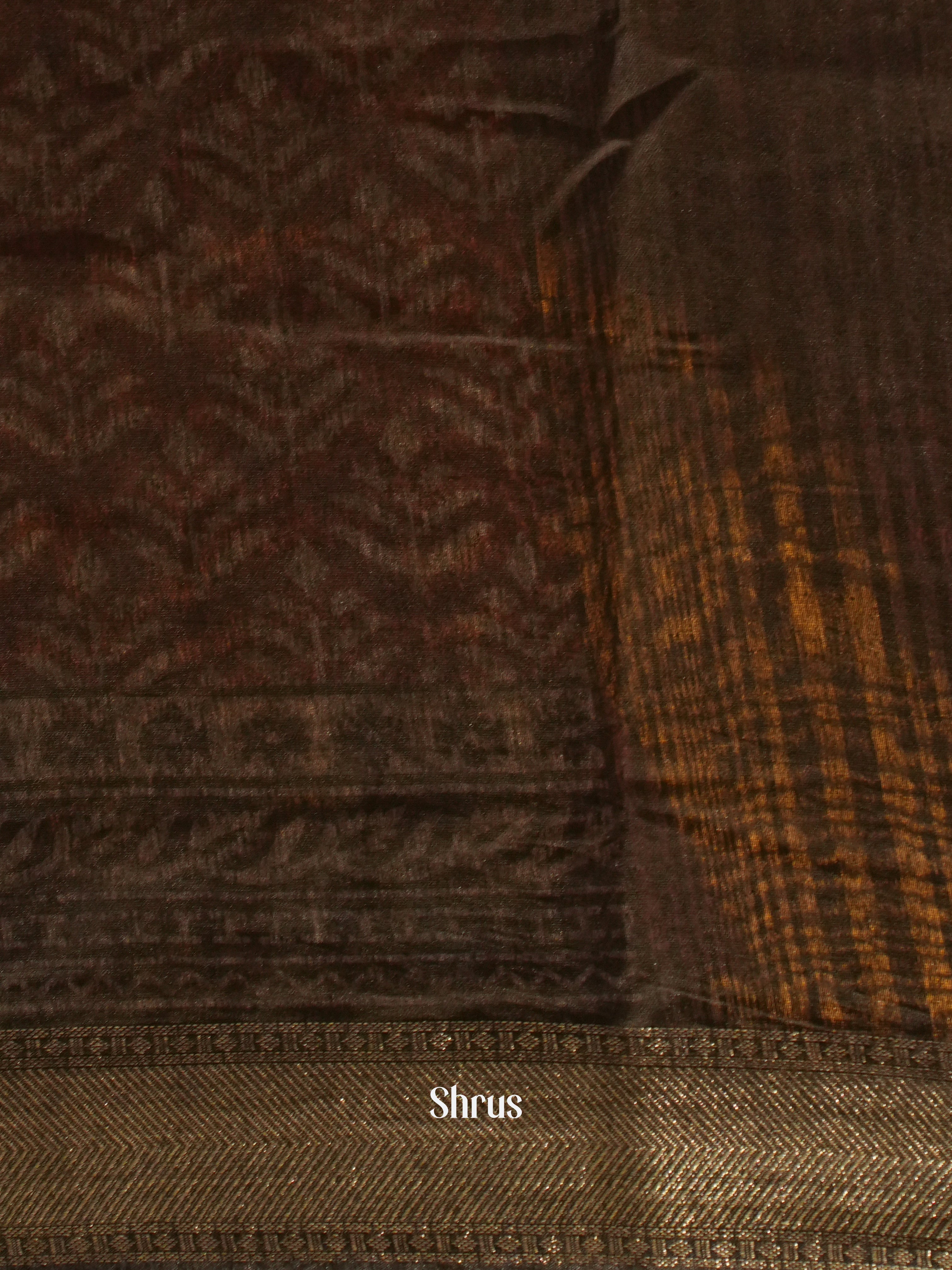 Red & Black - Art Modal Saree - Shop on ShrusEternity.com