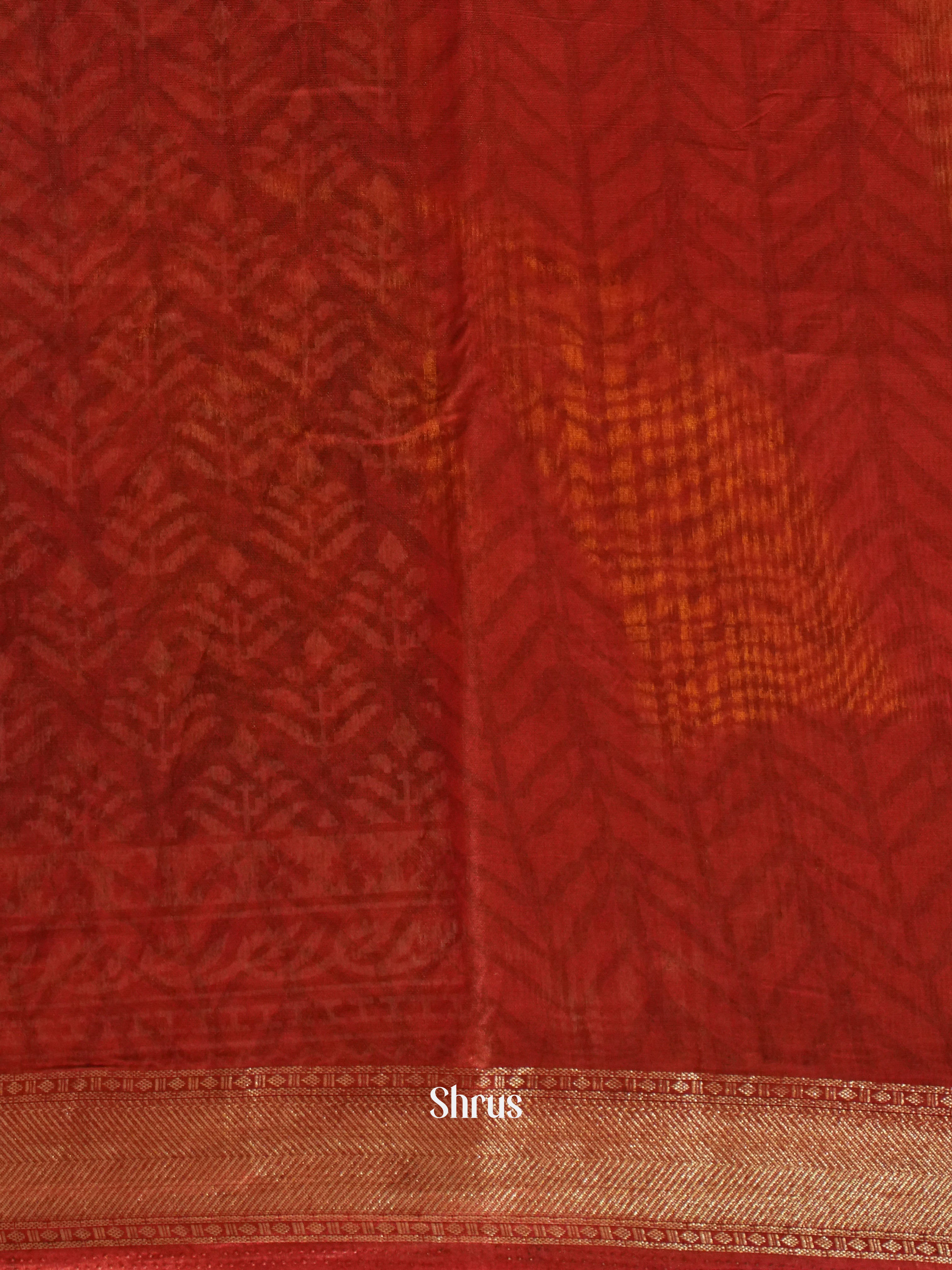 Black & Red - Art Modal Saree - Shop on ShrusEternity.com