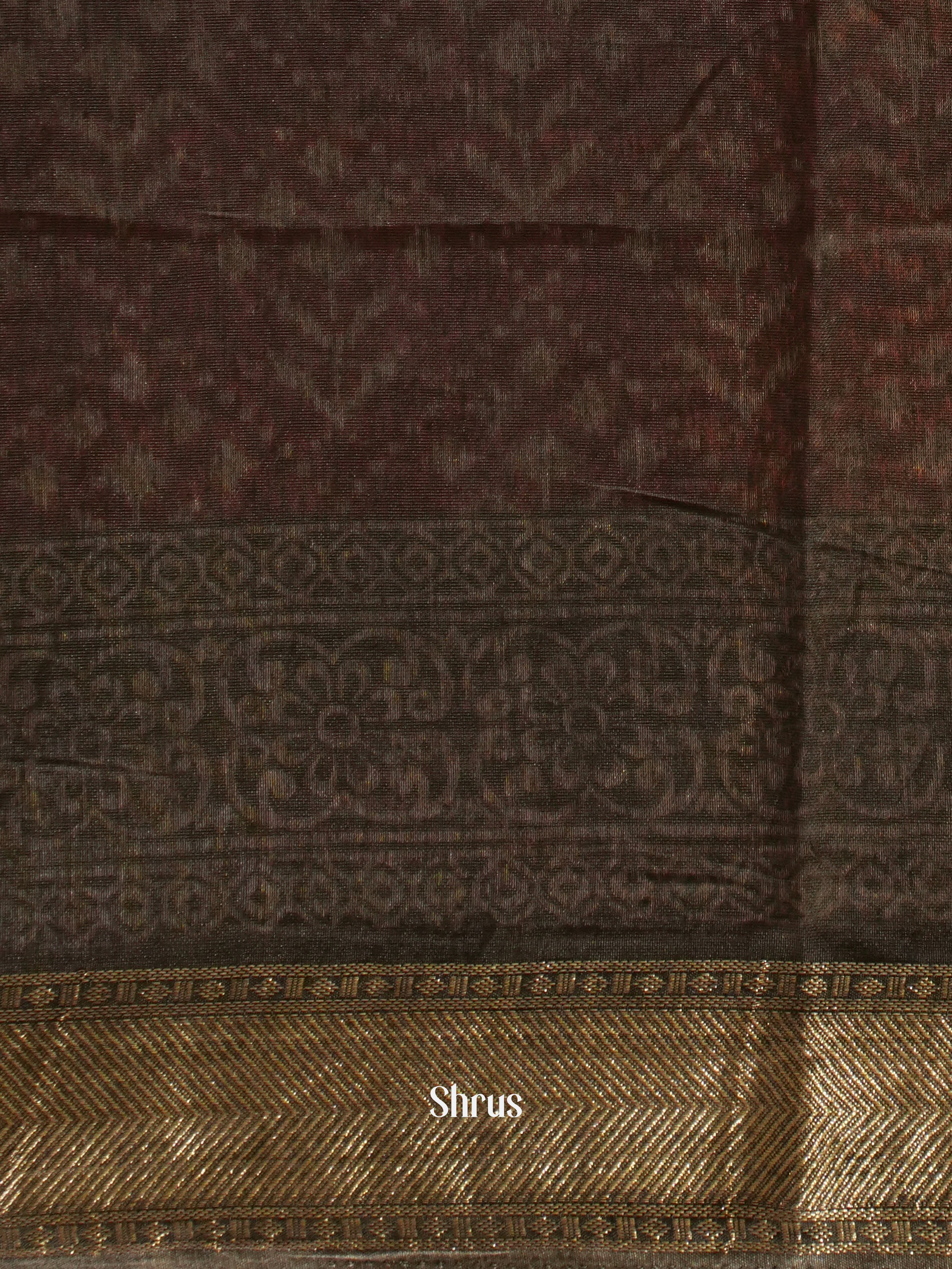 Red & Black - Art Modal Saree - Shop on ShrusEternity.com