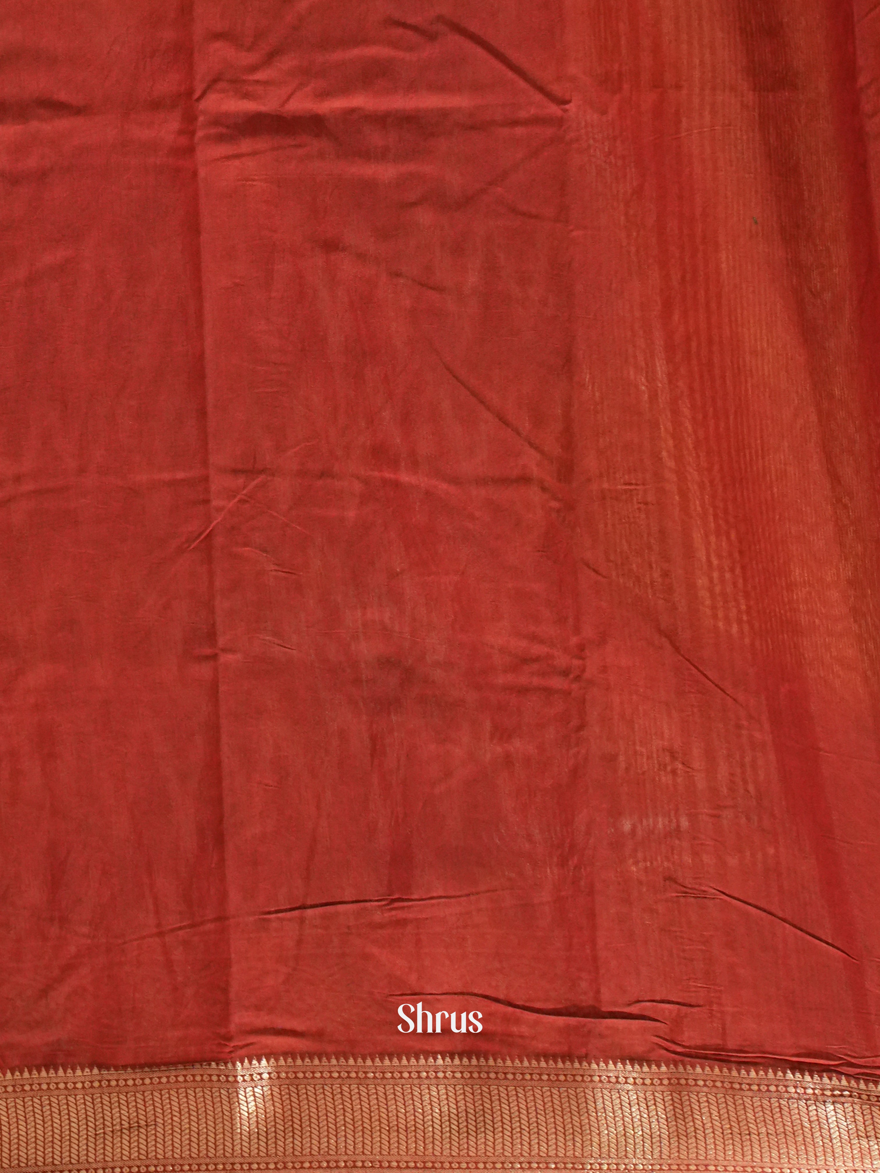 Black & Red - Art Modal Saree - Shop on ShrusEternity.com