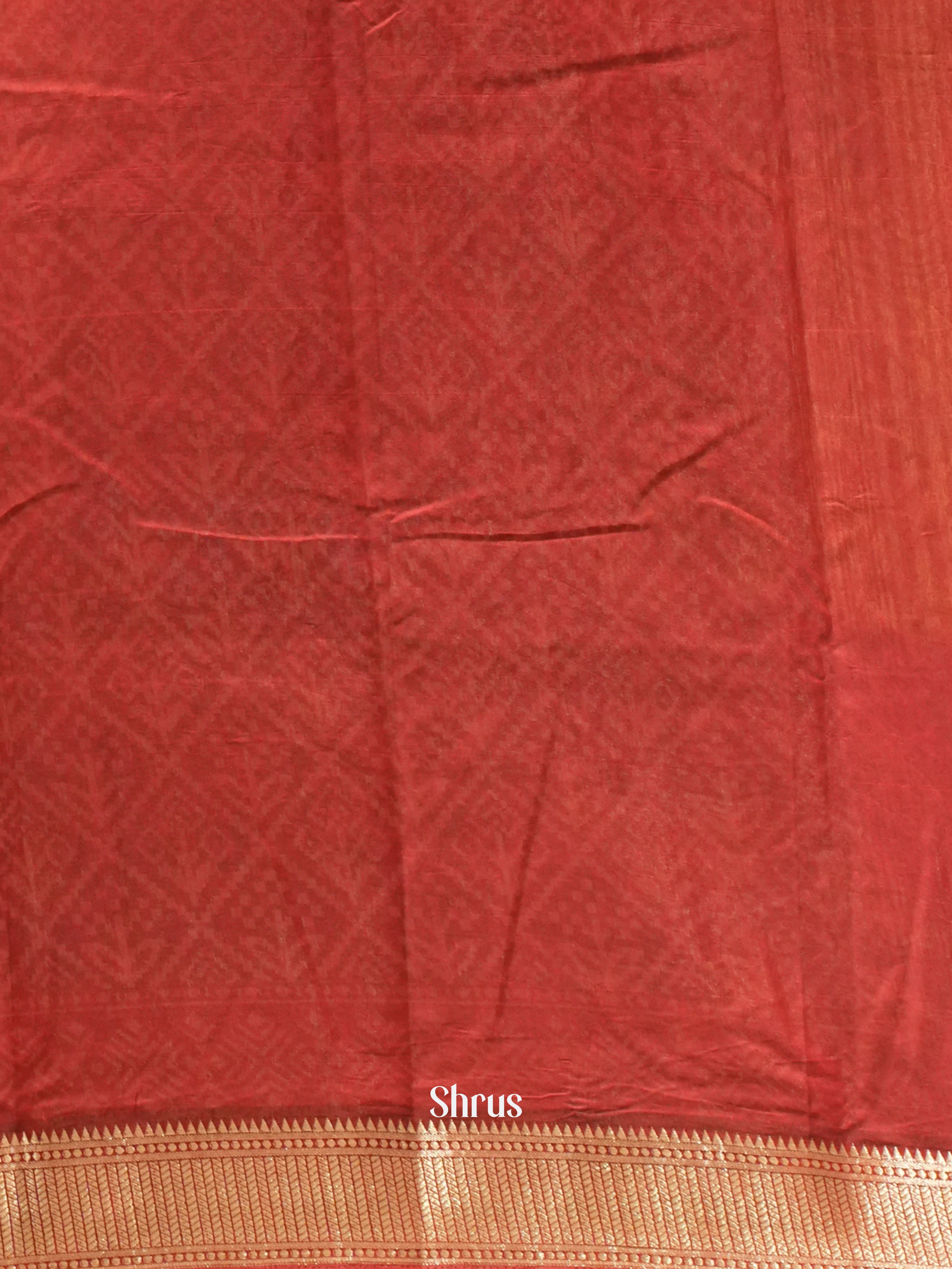 Black & Red - Art Modal Saree - Shop on ShrusEternity.com