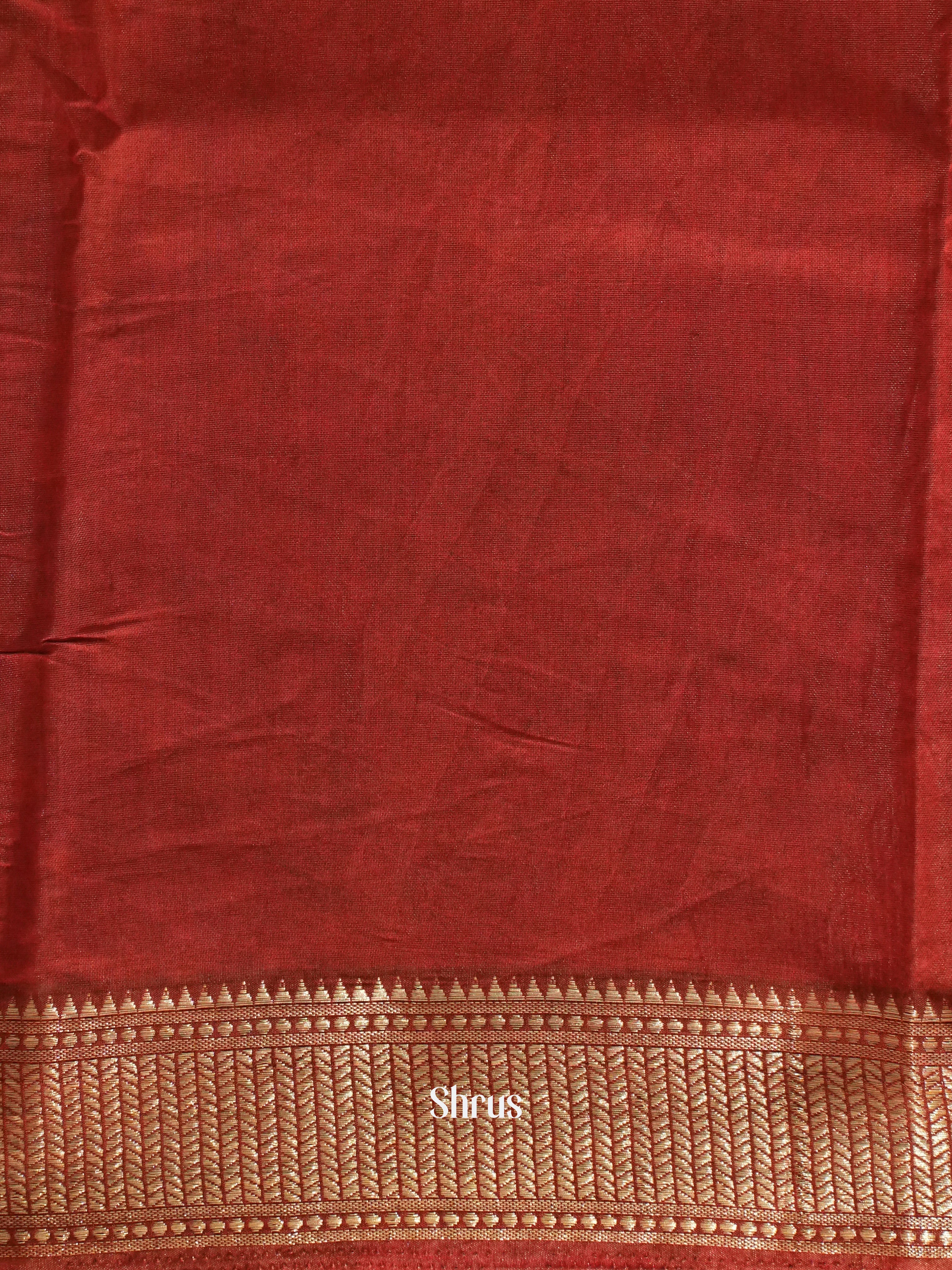 Black & Red - Art Modal Saree - Shop on ShrusEternity.com
