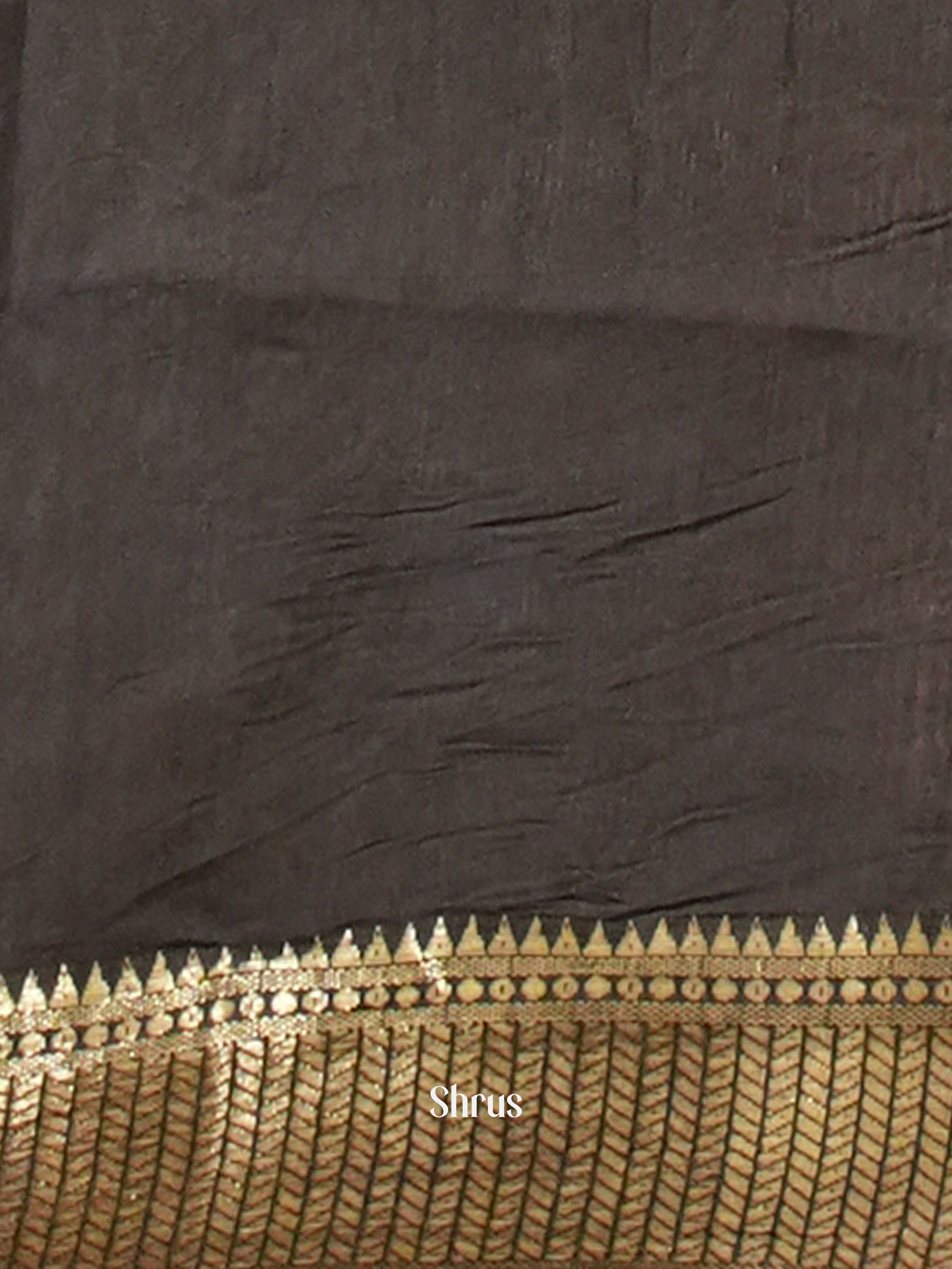 Red & Black - Art Modal Saree - Shop on ShrusEternity.com