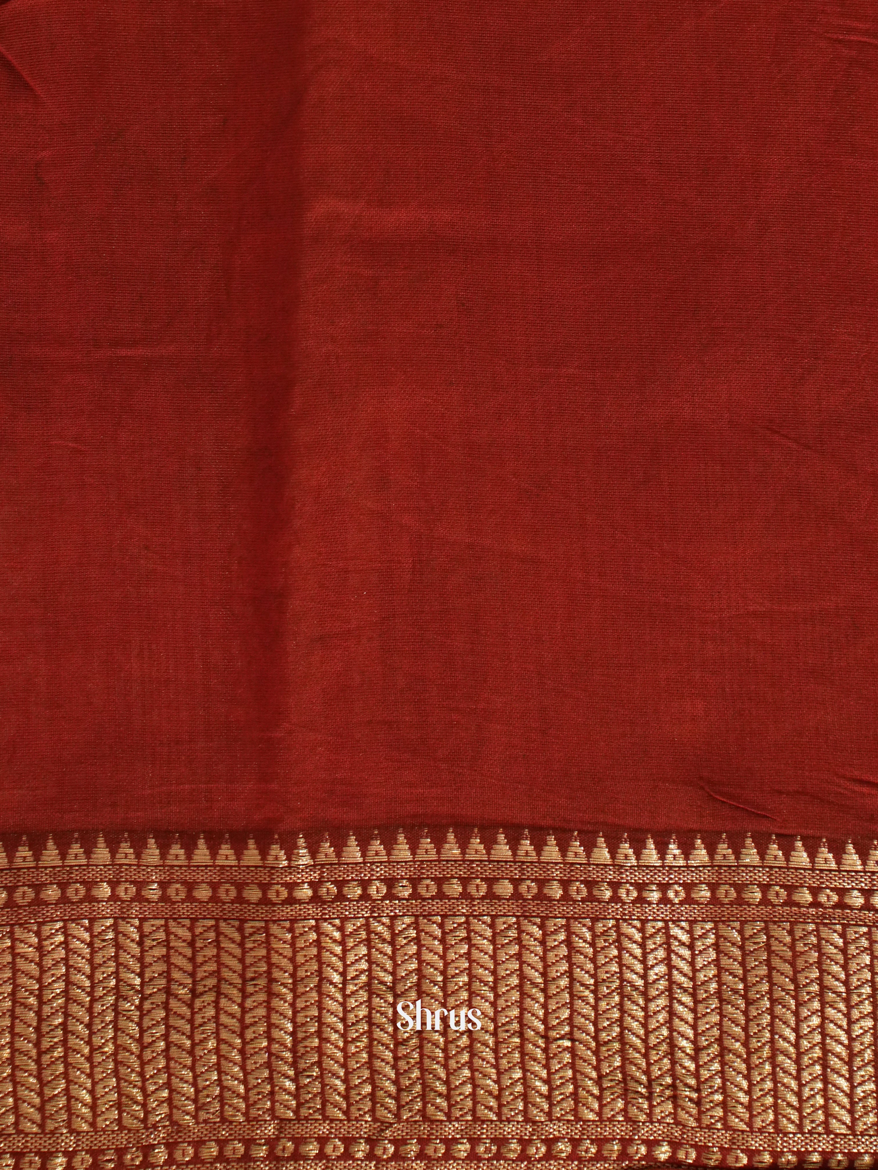 Black & Red- Art Modal Saree - Shop on ShrusEternity.com