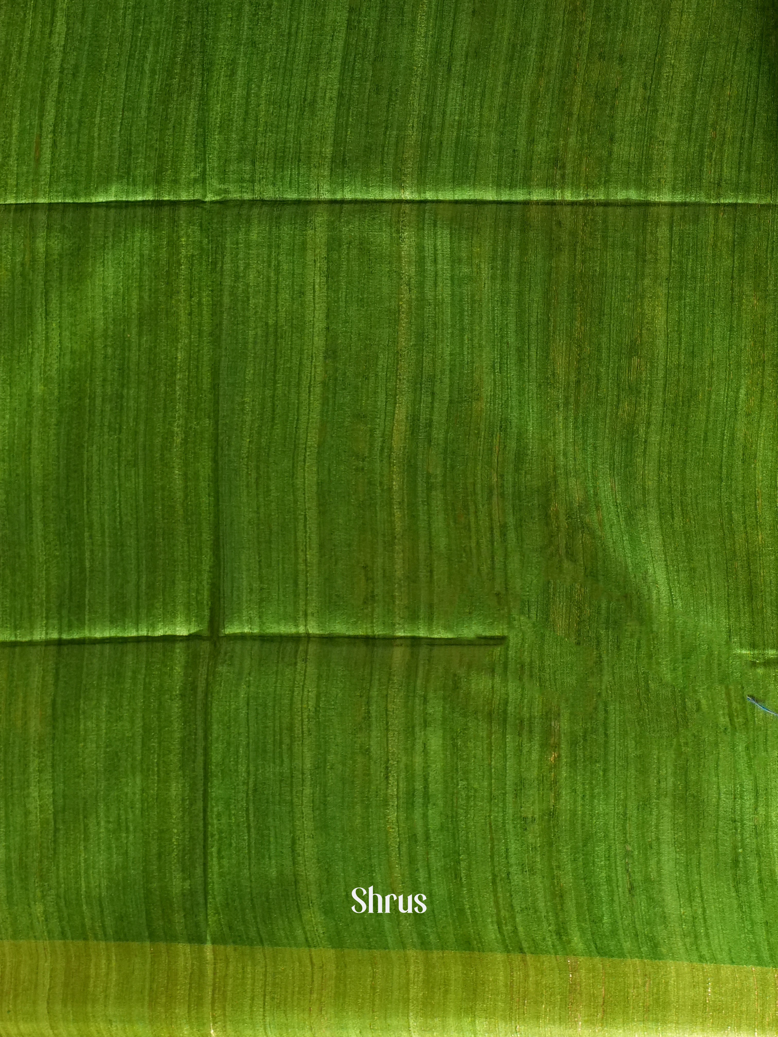 Blue & Green - Gicha Saree - Shop on ShrusEternity.com