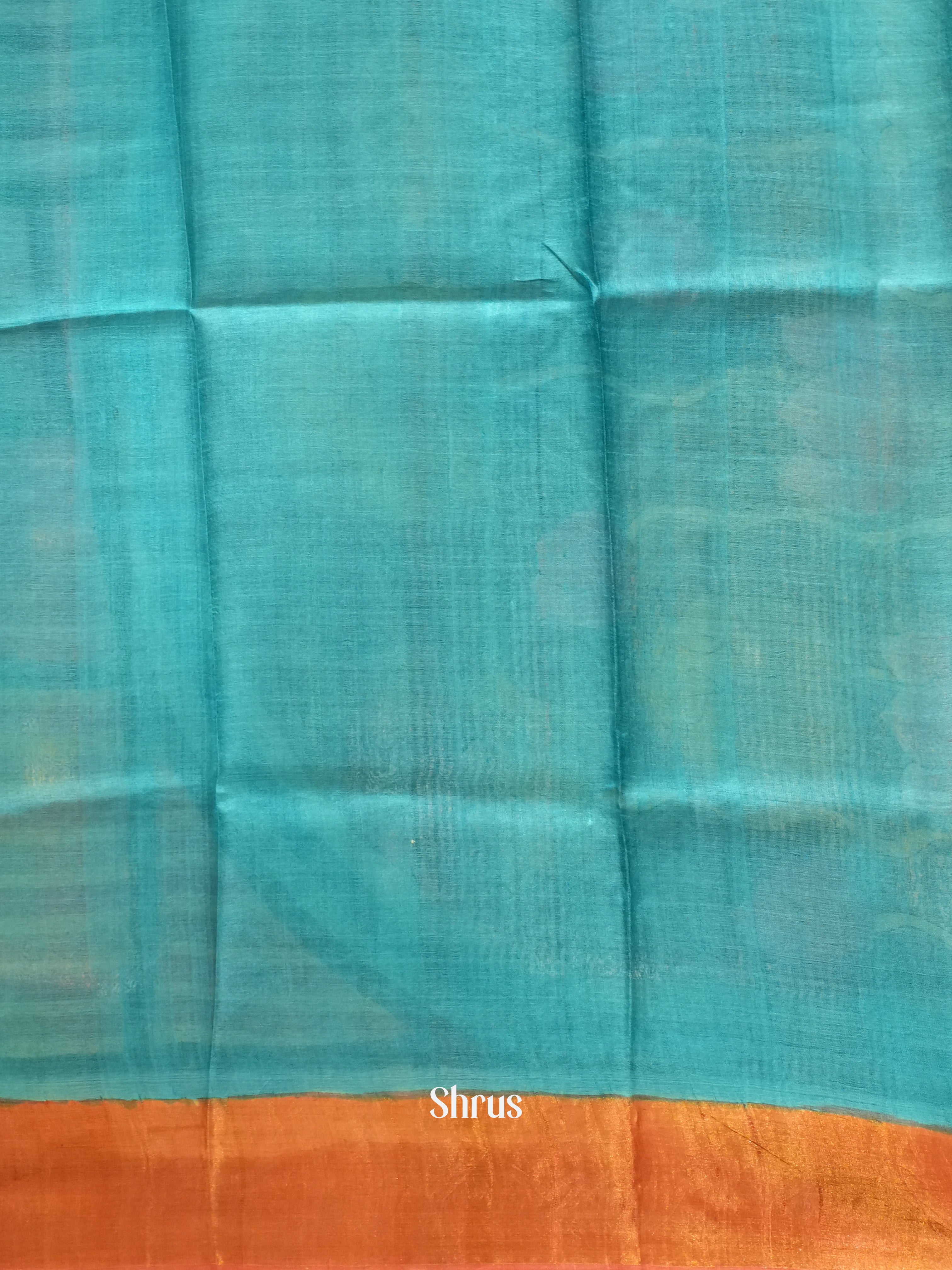 Multicolor & Blue - Tussar Saree - Shop on ShrusEternity.com