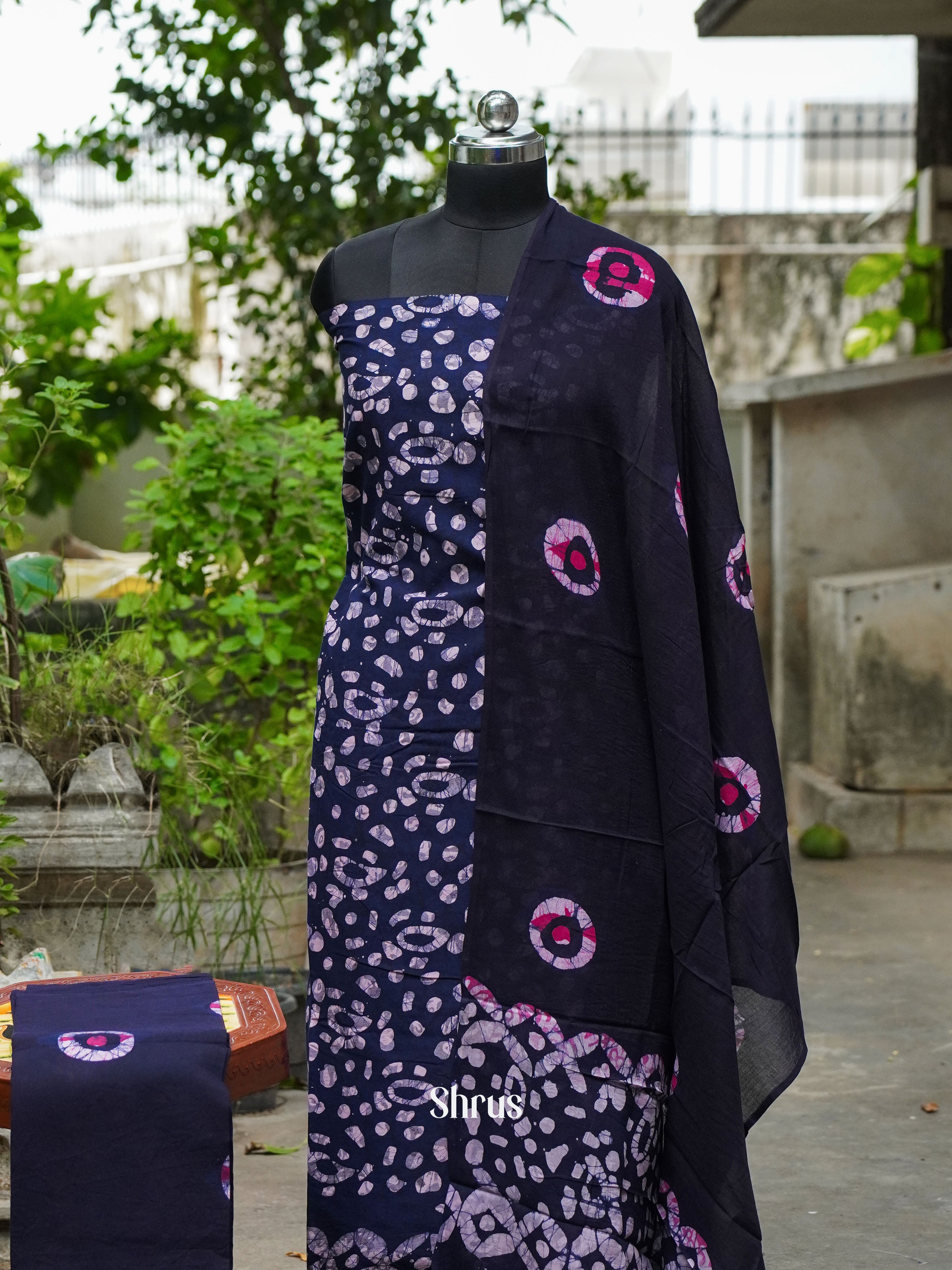 Violet - Cotton salwar - Shop on ShrusEternity.com