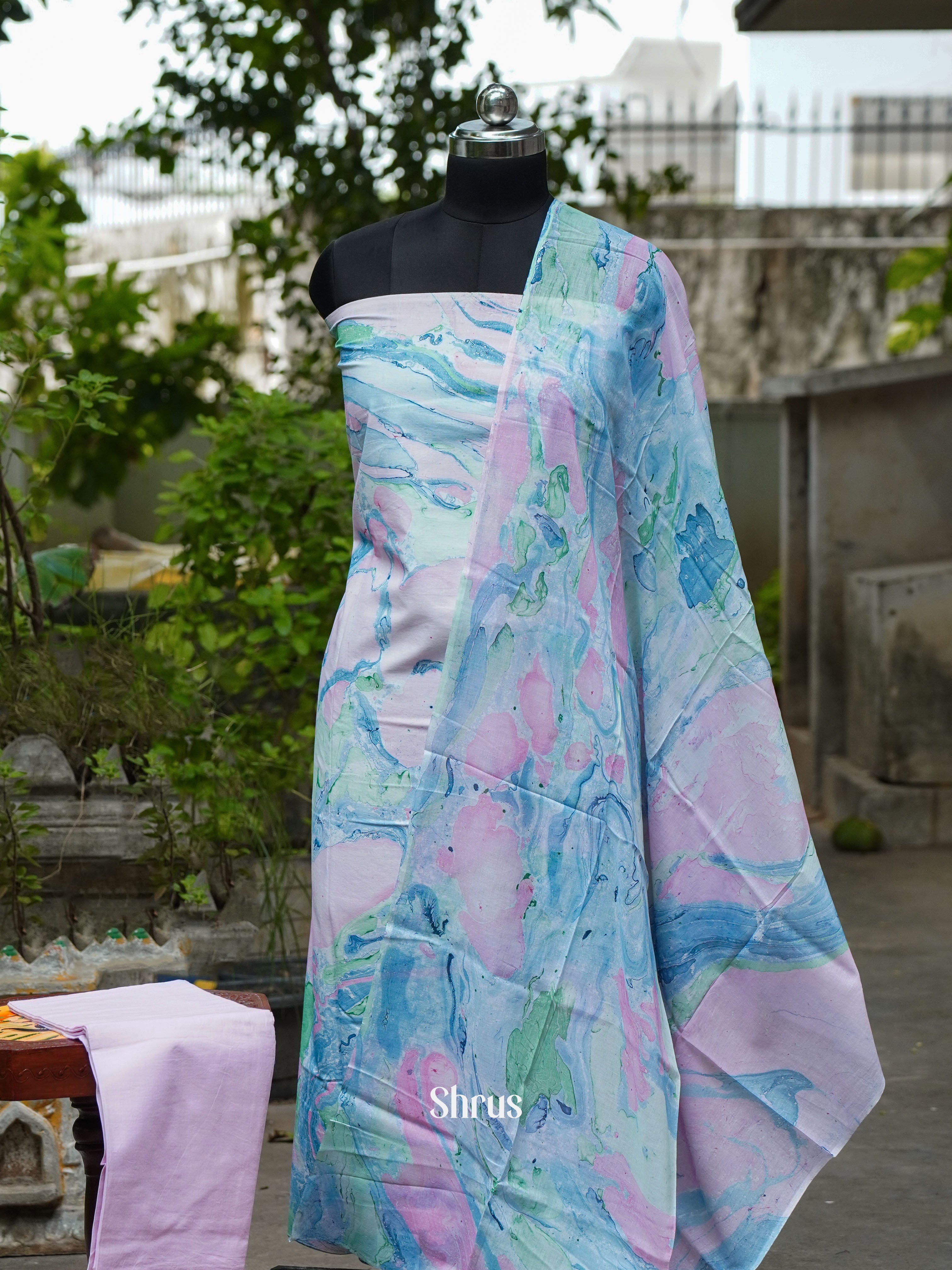 CGS01156- Cotton salwar - Shop on ShrusEternity.com