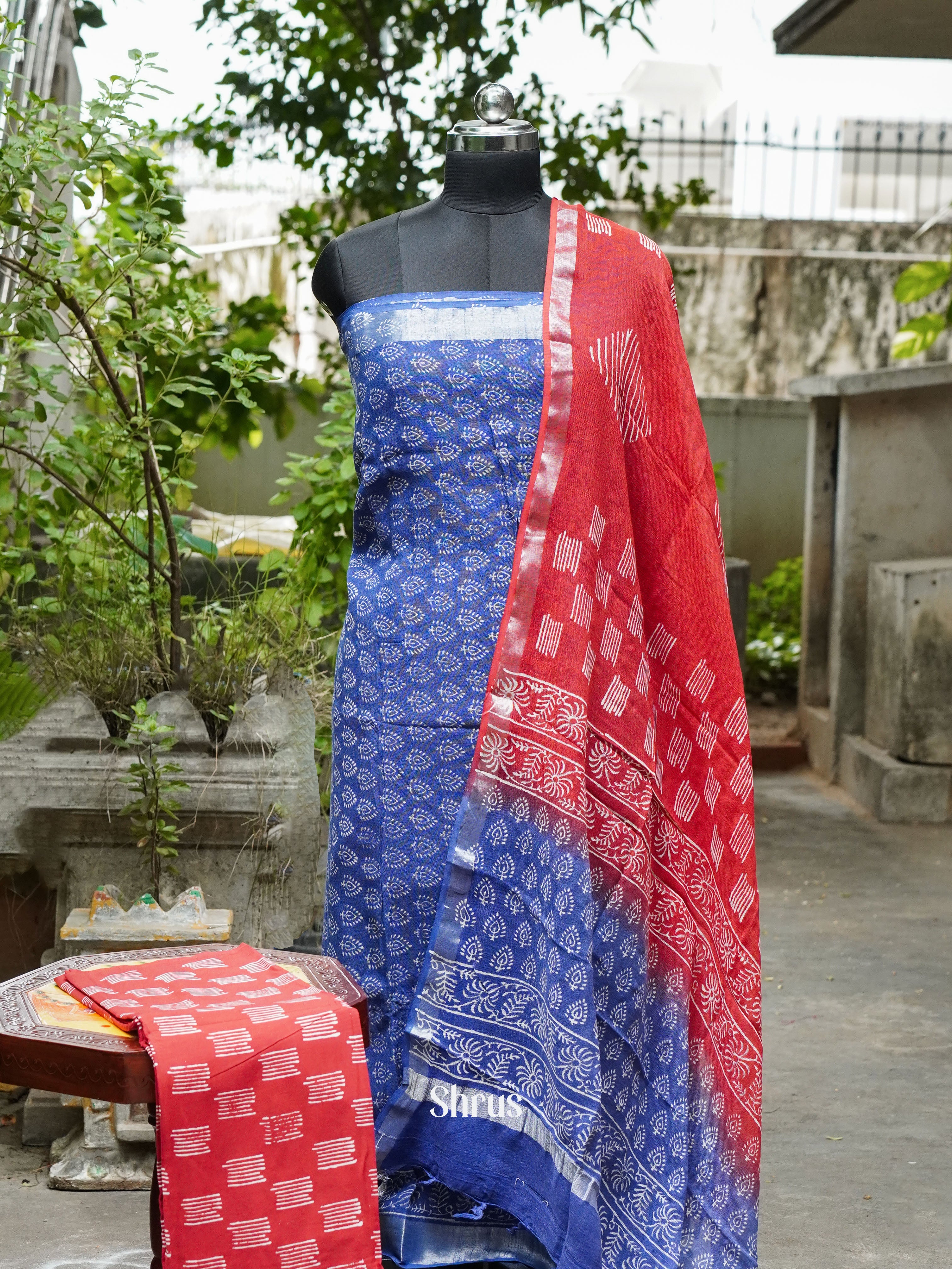 CGS01265 - Cotton salwar - Shop on ShrusEternity.com