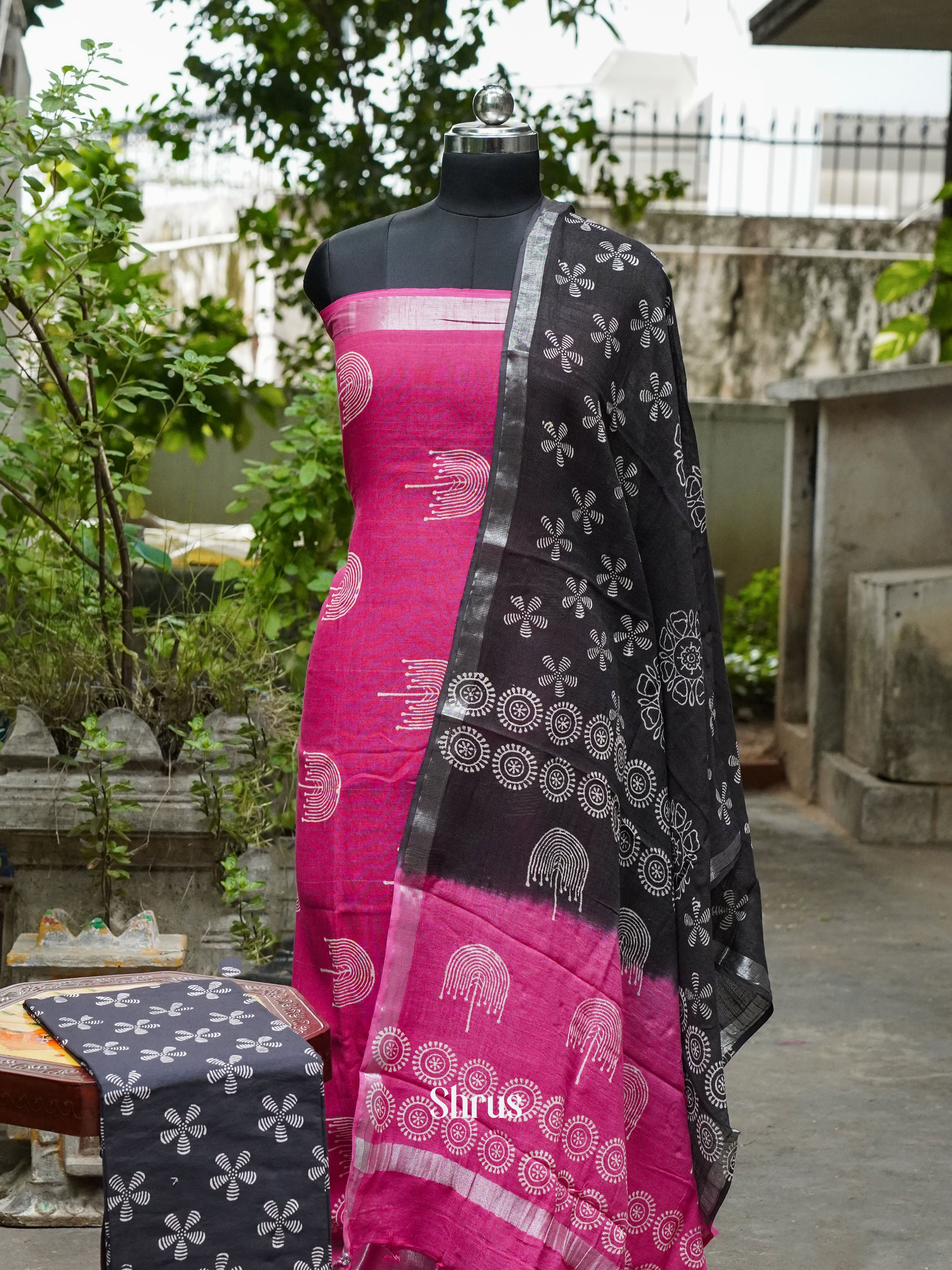 CGS01270 - Cotton salwar - Shop on ShrusEternity.com