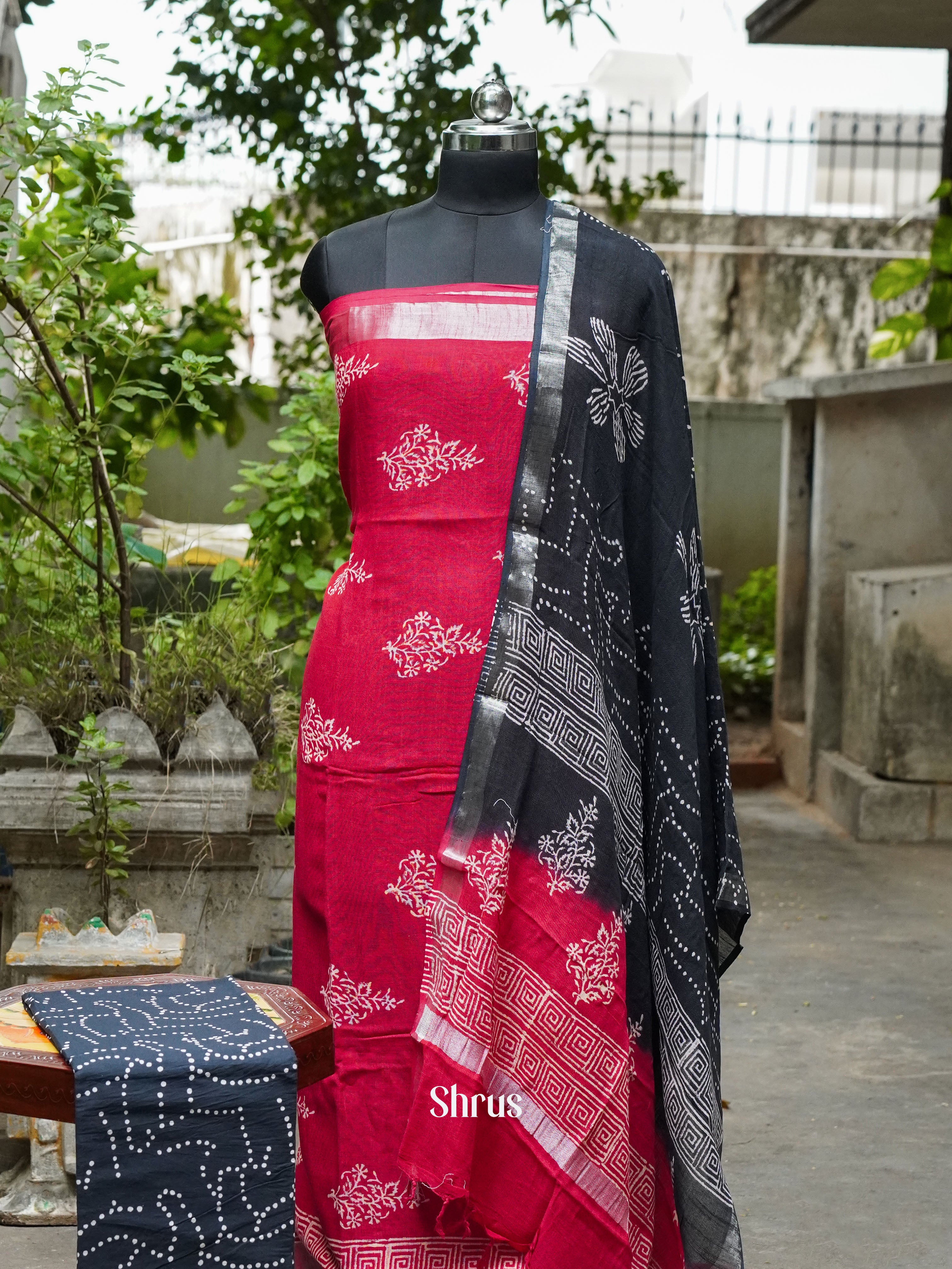 CGS01273 - Cotton salwar - Shop on ShrusEternity.com