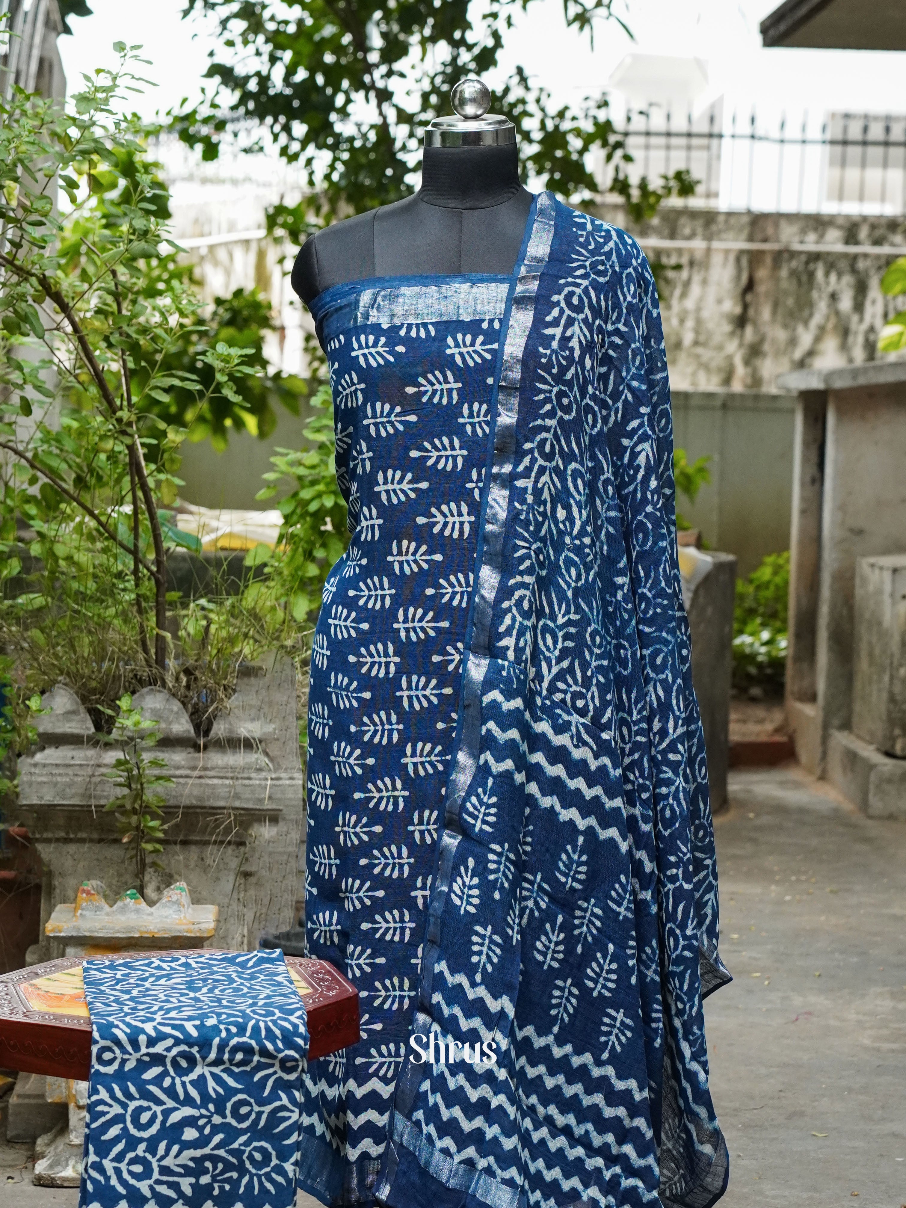 CGS01279 - Cotton salwar - Shop on ShrusEternity.com