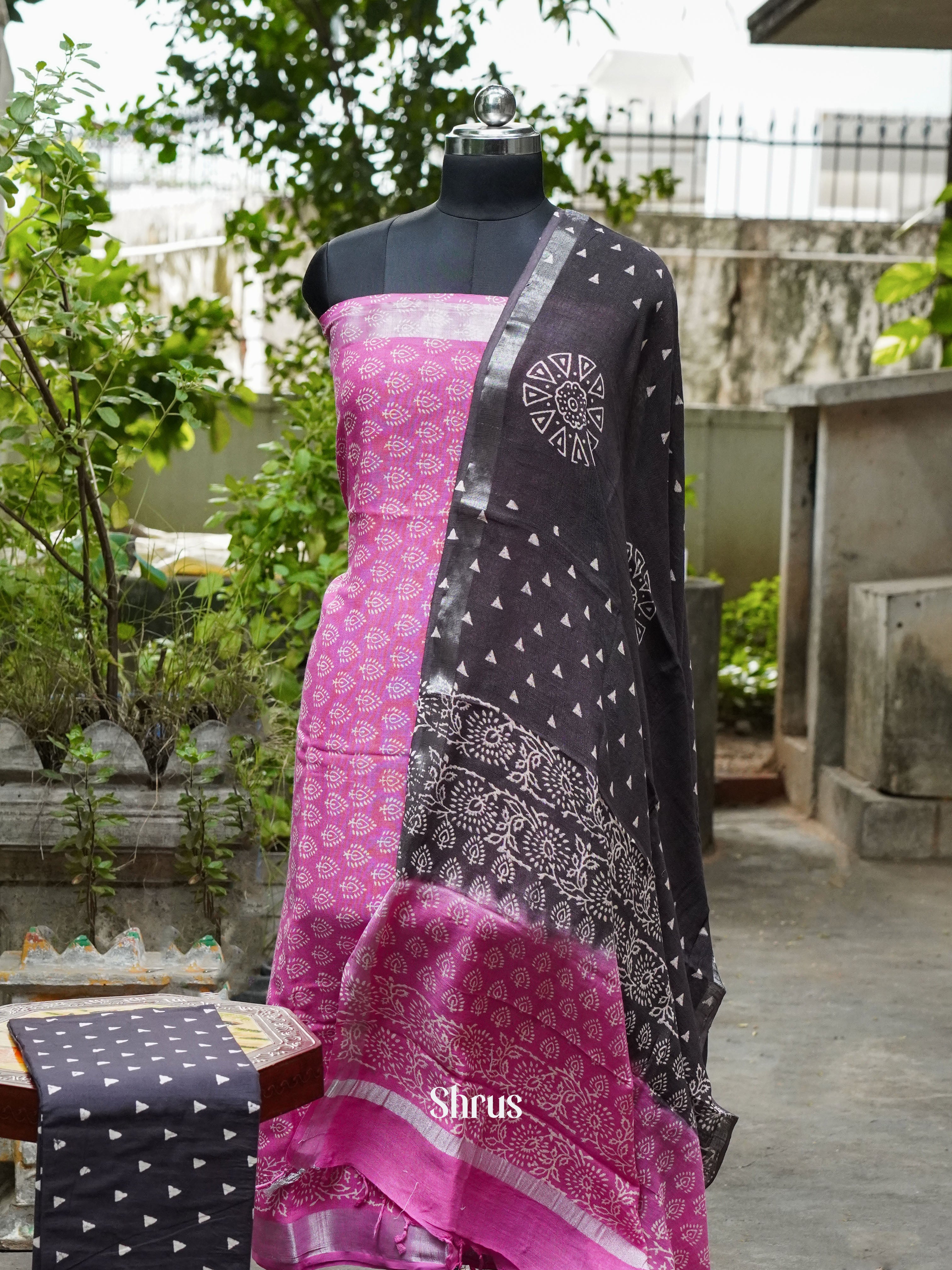CGS01294 - Cotton salwar - Shop on ShrusEternity.com