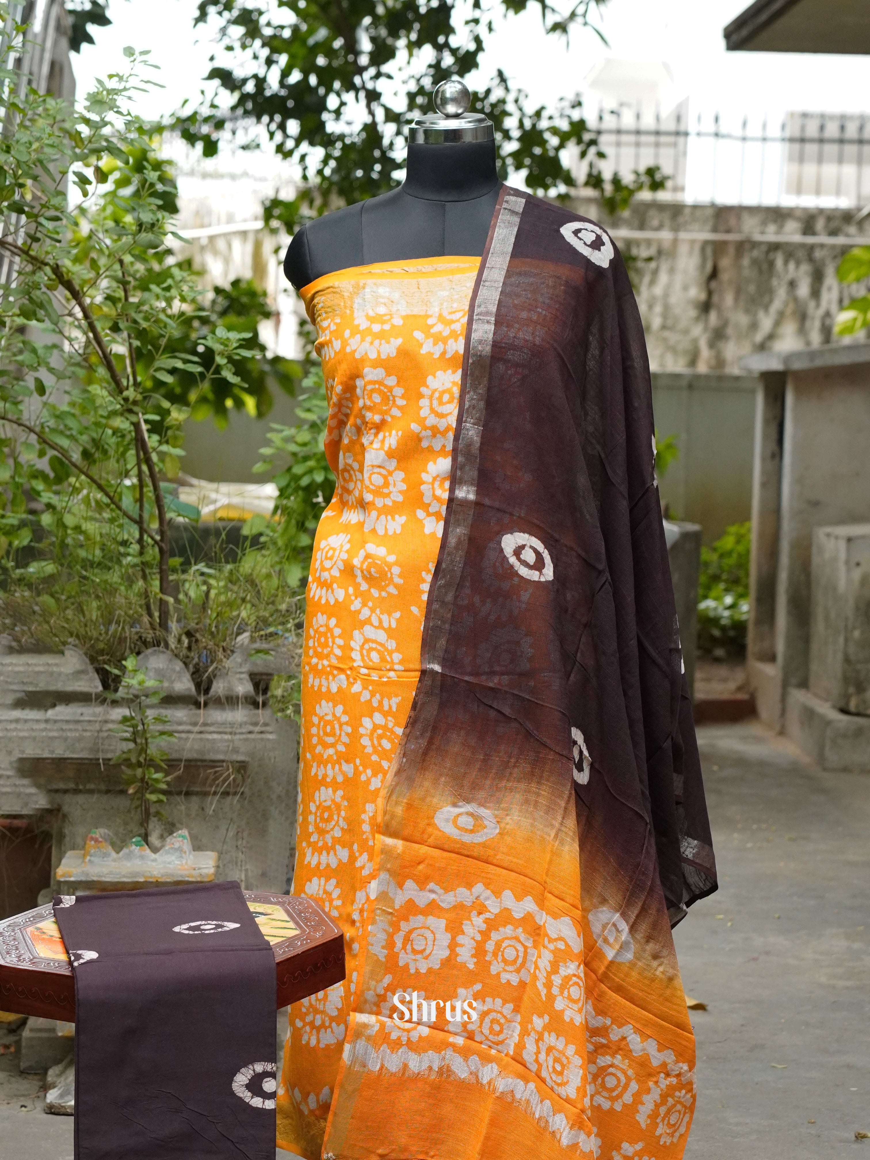 CGS01296 - Cotton salwar - Shop on ShrusEternity.com