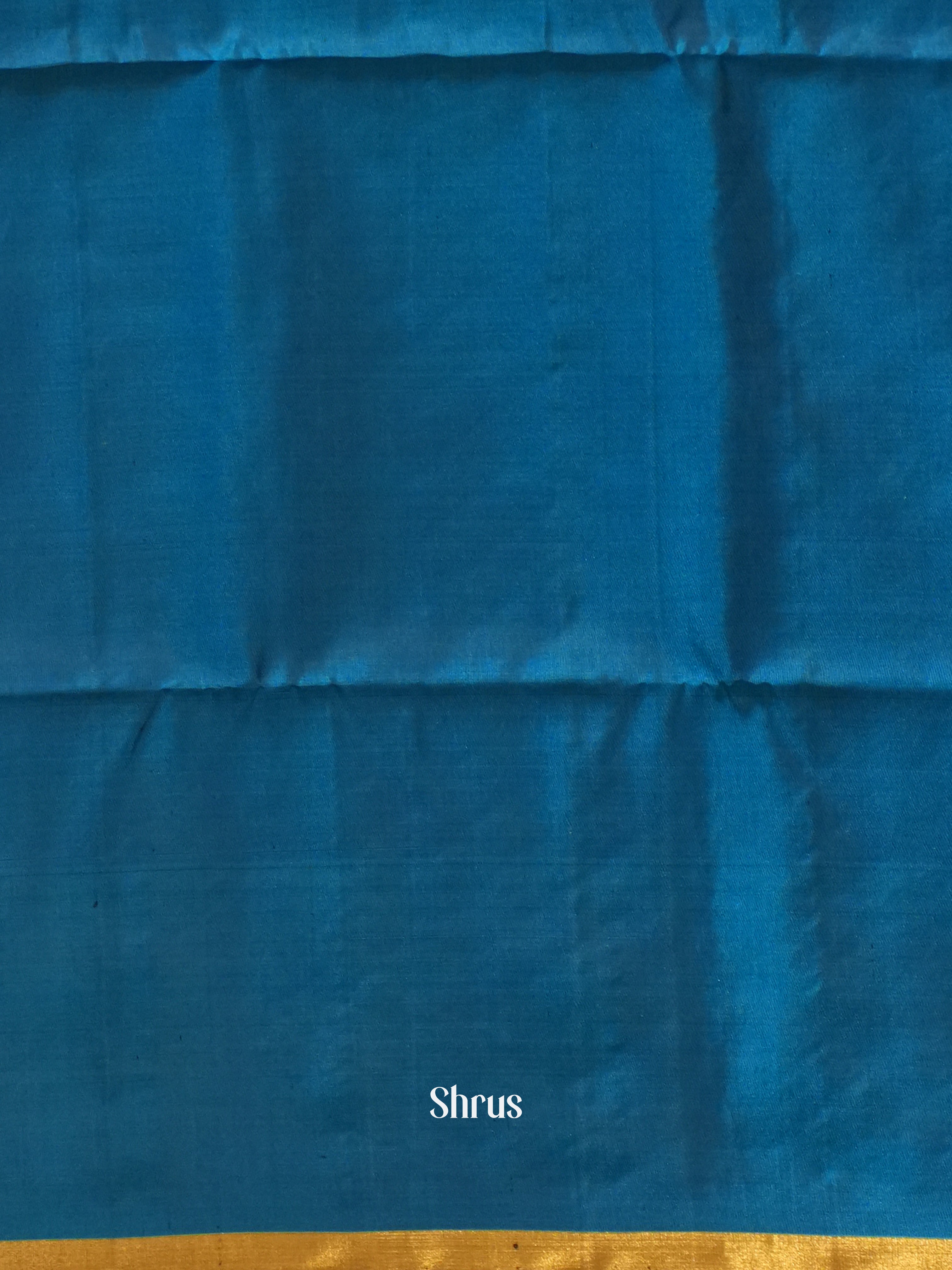 Green & Blue - Soft Silk Saree - Shop on ShrusEternity.com