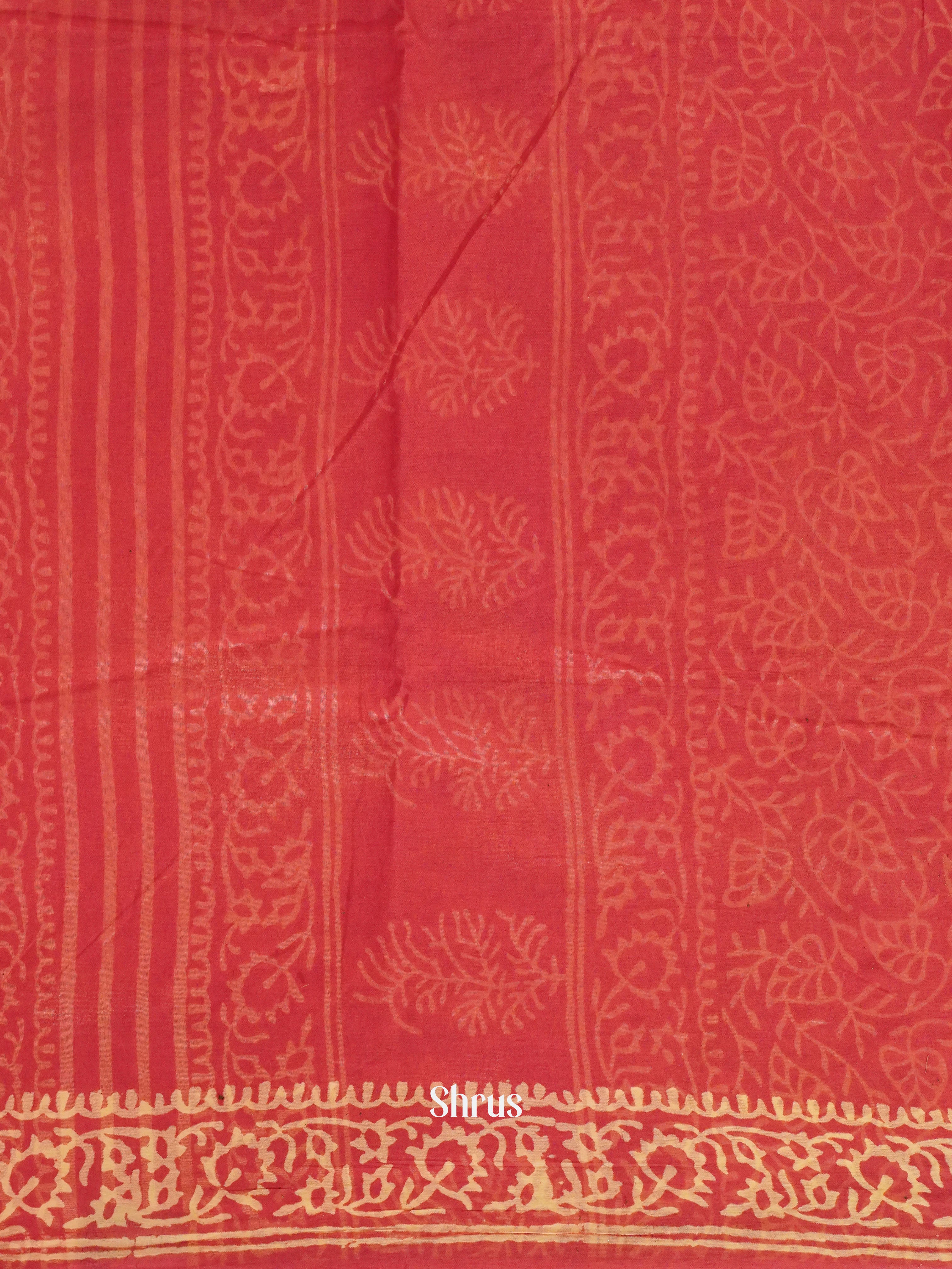 Pink - Jaipur cotton Saree - Shop on ShrusEternity.com