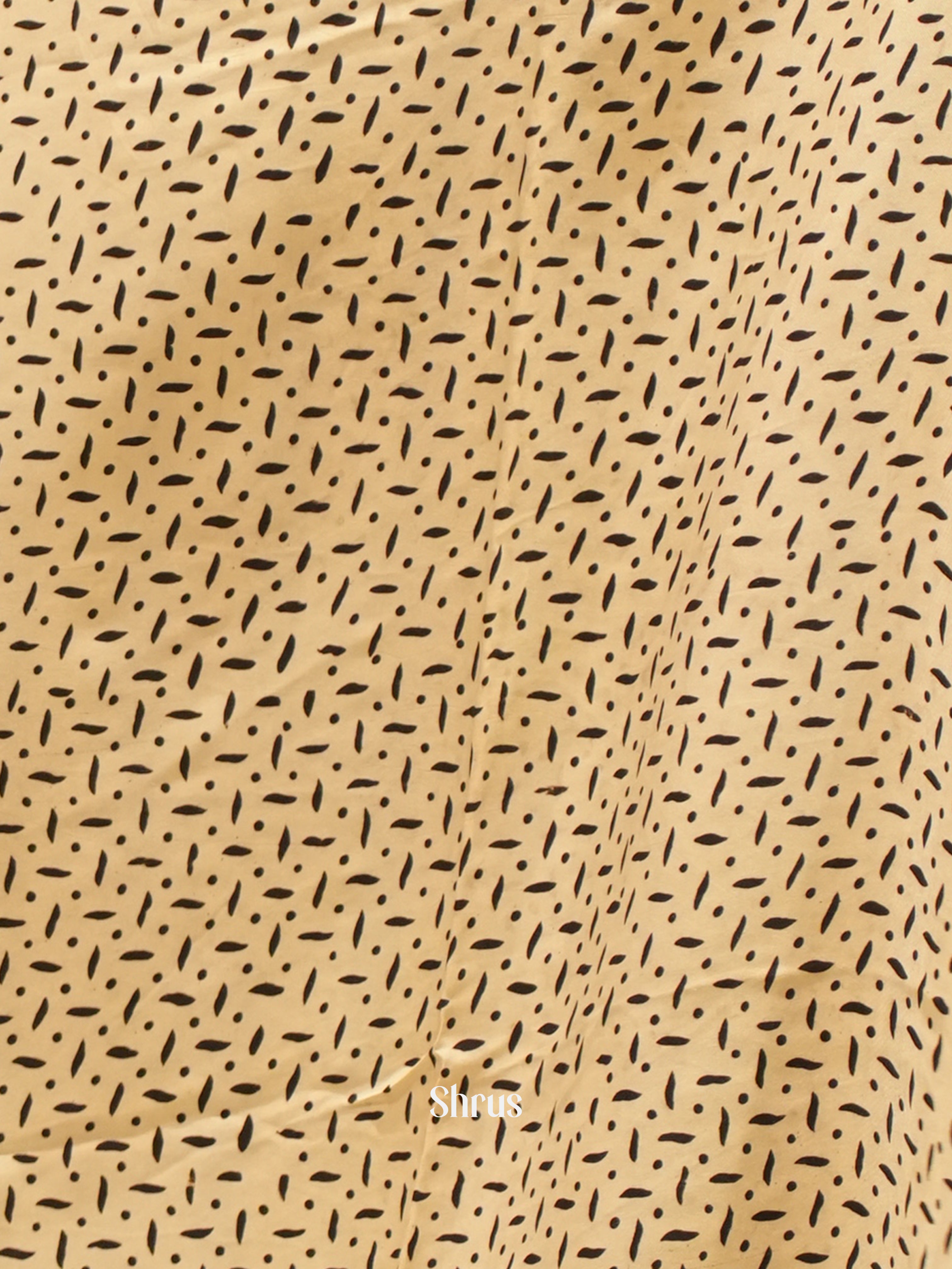 Fenugreek & Black - Modal Silk Saree - Shop on ShrusEternity.com