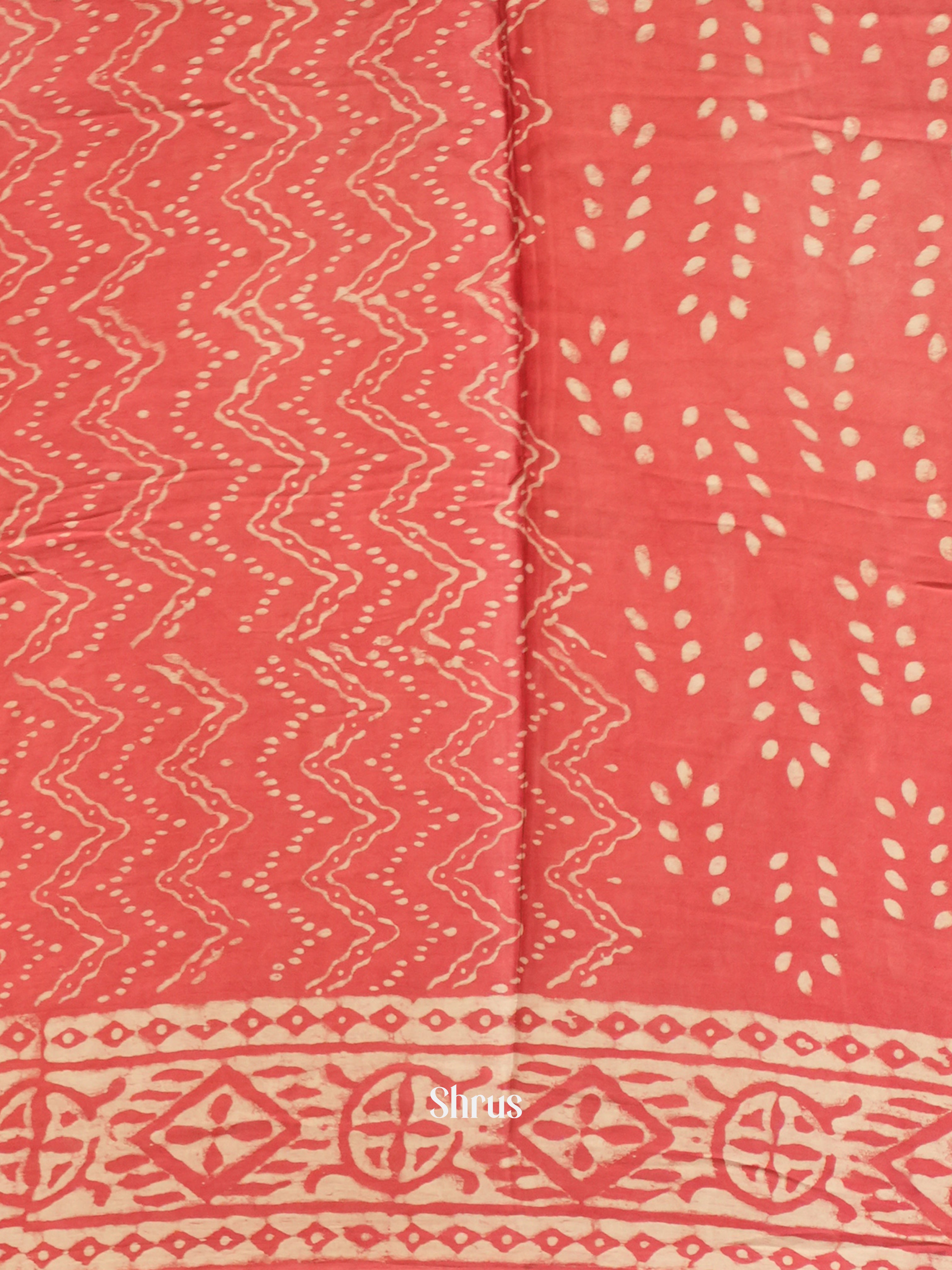 Pink - Modal Silk Saree - Shop on ShrusEternity.com