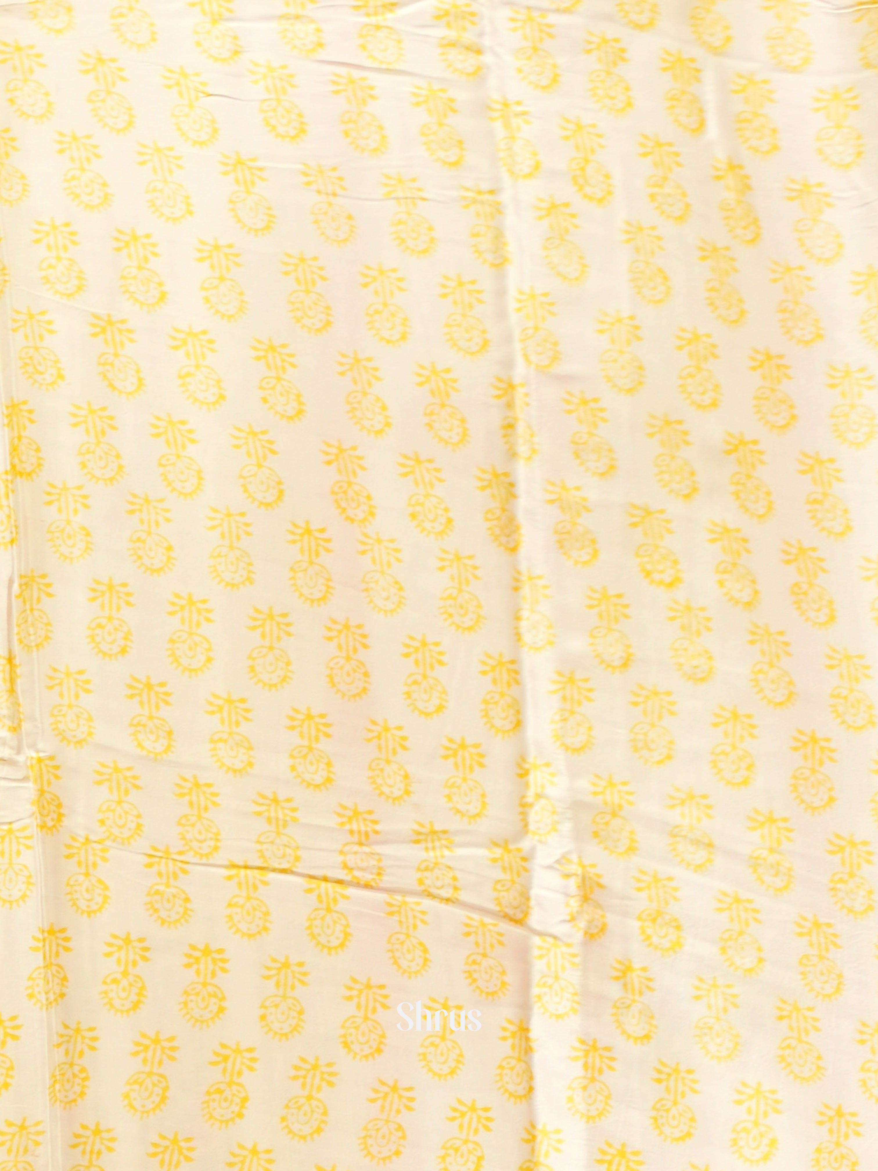 Pink & Cream - Modal Silk Saree - Shop on ShrusEternity.com