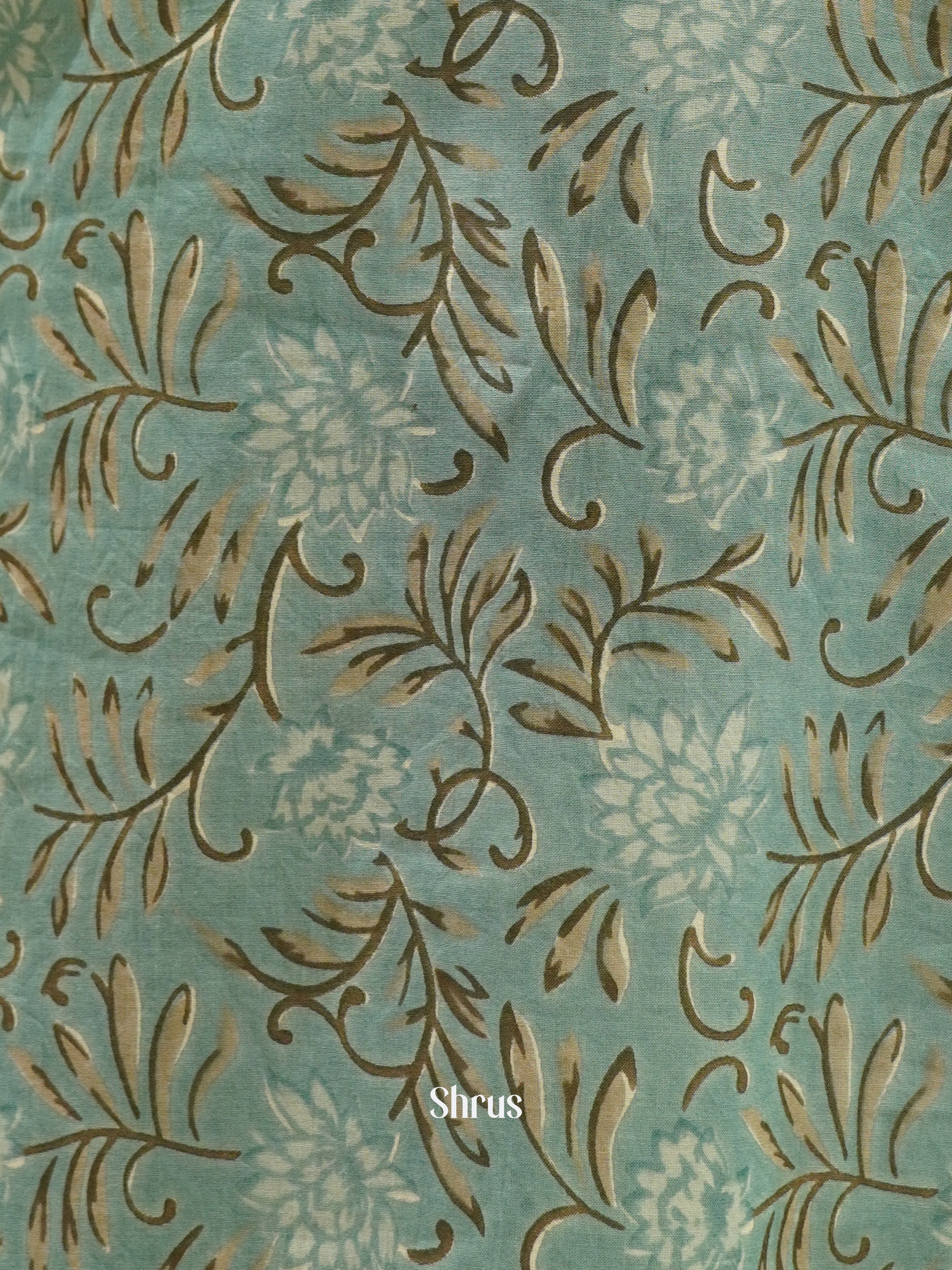 Bluish Grey - Readymade Kurti - Shop on ShrusEternity.com