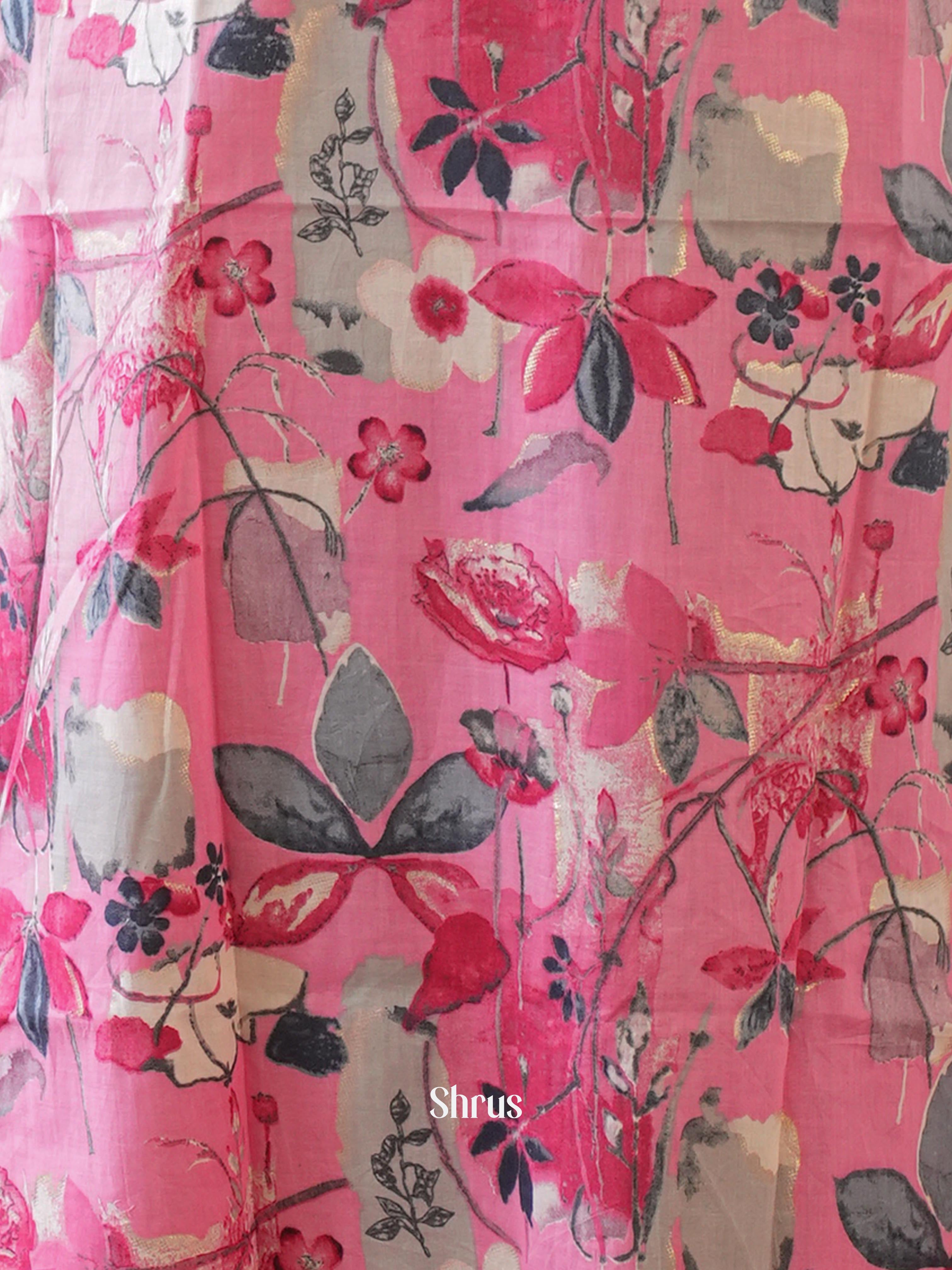 Pink - Readymade Kurti - Shop on ShrusEternity.com