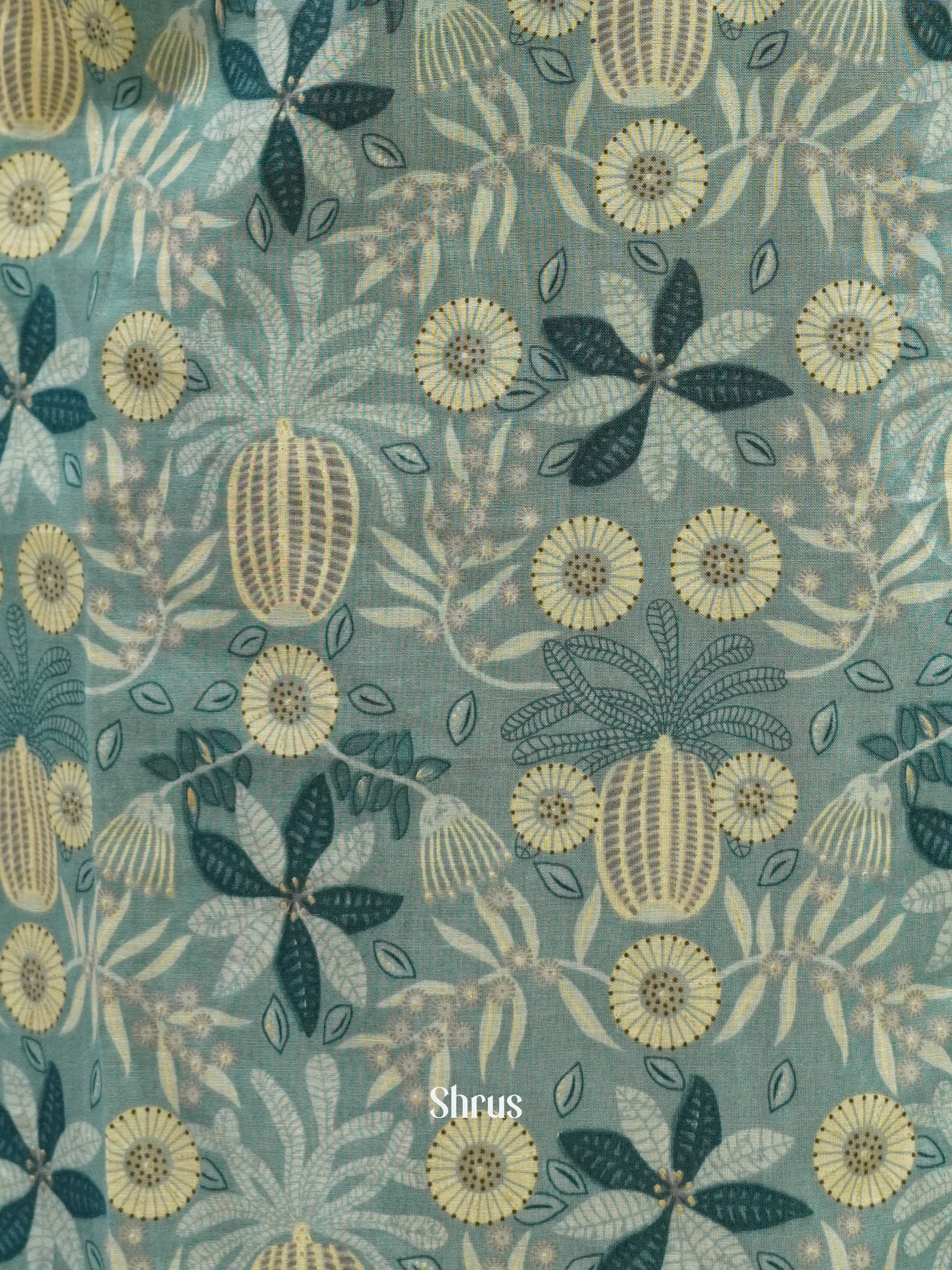 Grey - Readymade Kurti - Shop on ShrusEternity.com