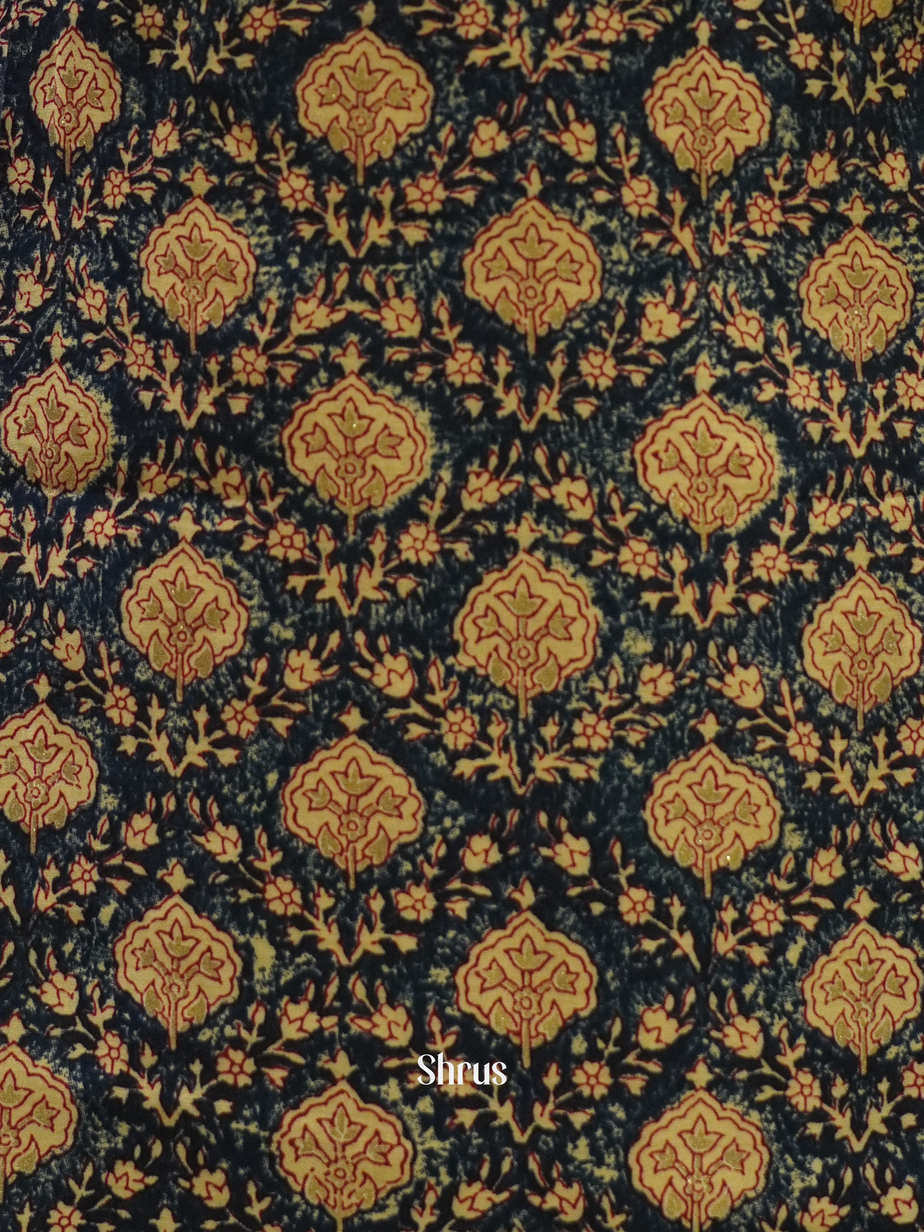 Blue - Readymade Kurti - Shop on ShrusEternity.com