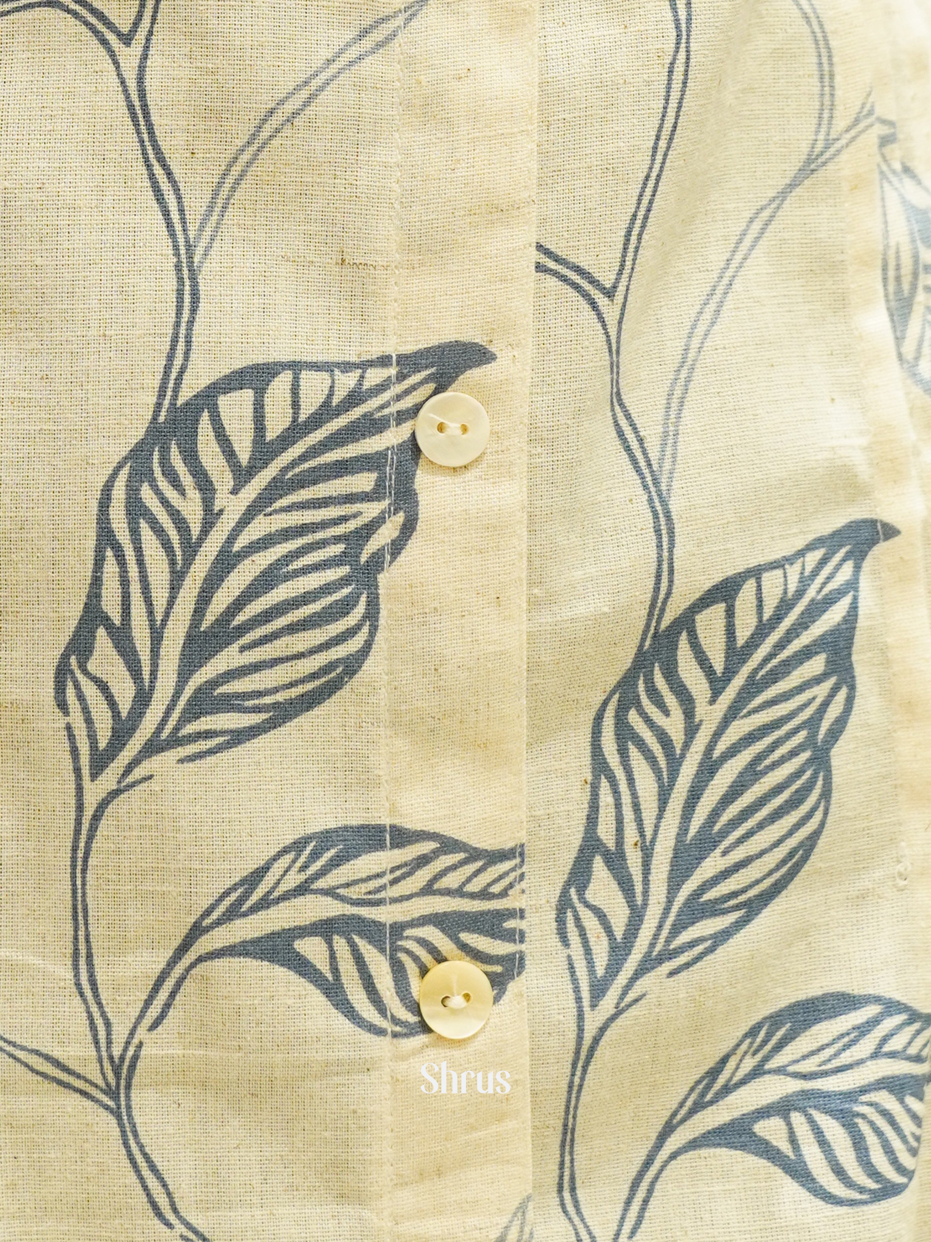 White & Blue - Readymade Kurti - Shop on ShrusEternity.com