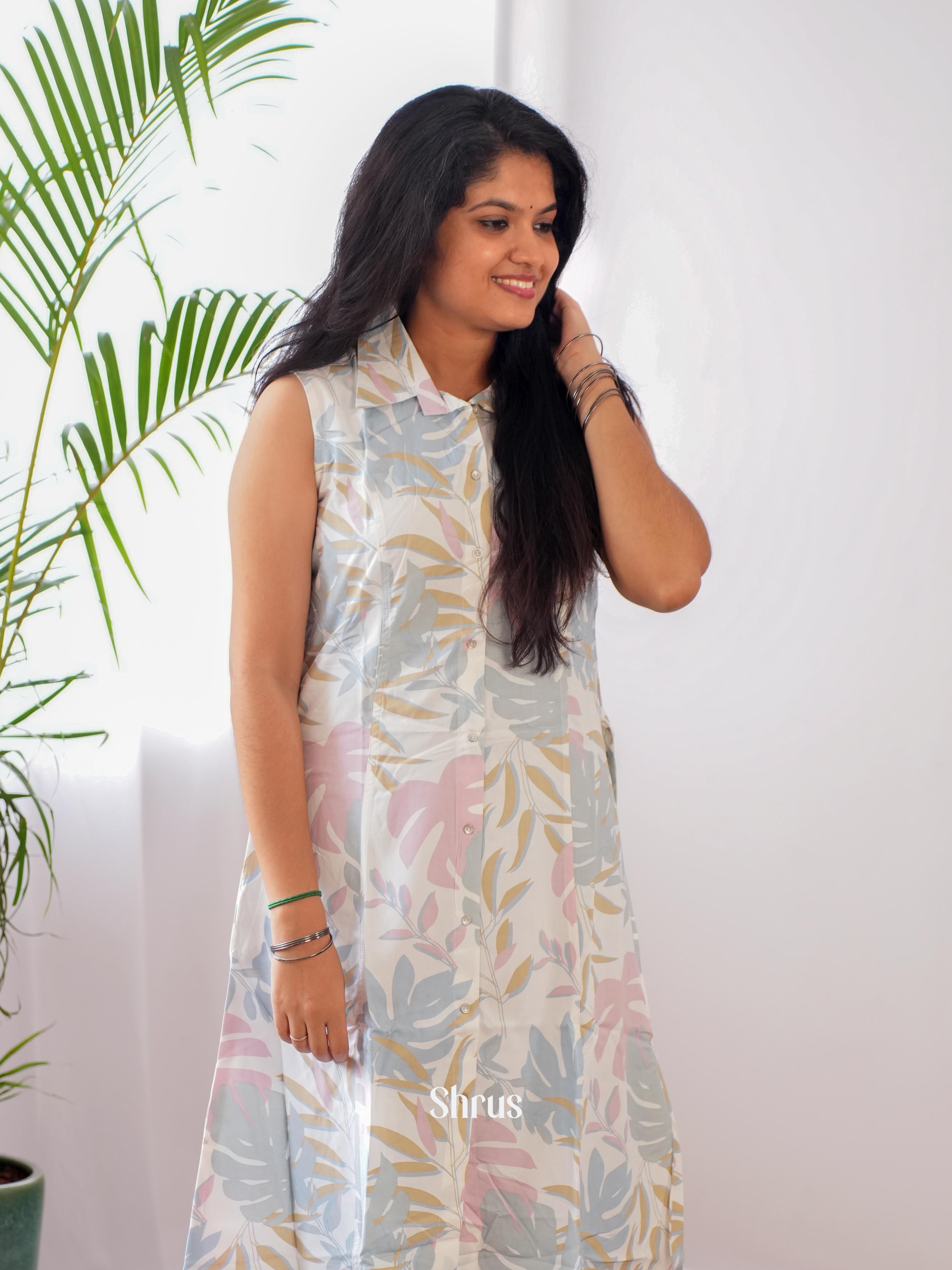 White - Readymade Kurti - Shop on ShrusEternity.com